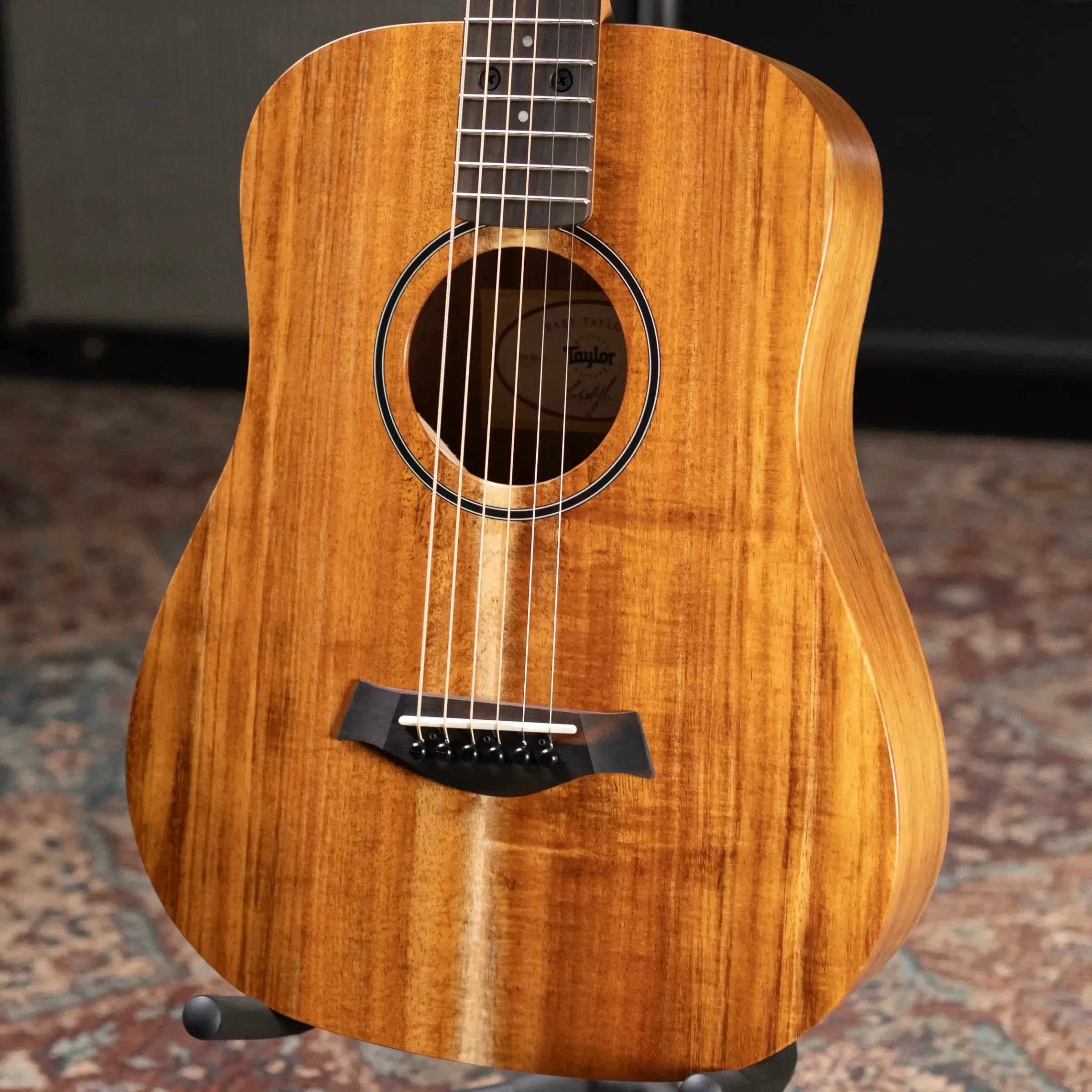 Taylor BTe-Koa Baby Taylor Acoustic/Electric Guitar with Gig Bag