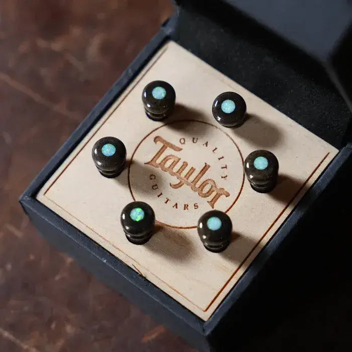 Taylor Bridge Pin Set, Bone, Brown w/ White Opal