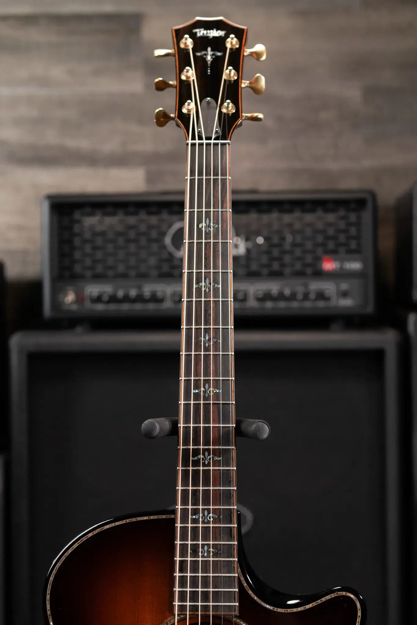 Taylor (1 of 42) Builder's Edition 914ce LTD Macassar Ebony Grand Auditorium Acoustic/Electric Guitar - Shaded Edgeburst with Hardshell Case