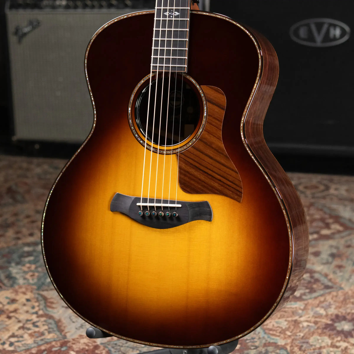 Taylor Custom Shop C14e B6039 2026 Catch Custom #39 Super Auditorium Acoustic/Electric Guitar - Sunburst Engelmann Spruce/Indian Rosewood with Hardshell Case