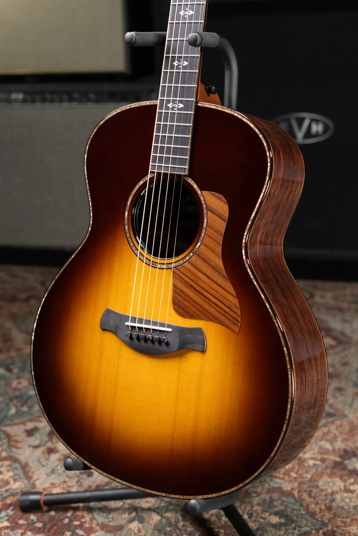 Taylor Custom Shop C14e B6039 2026 Catch Custom #39 Super Auditorium Acoustic/Electric Guitar - Sunburst Engelmann Spruce/Indian Rosewood with Hardshell Case