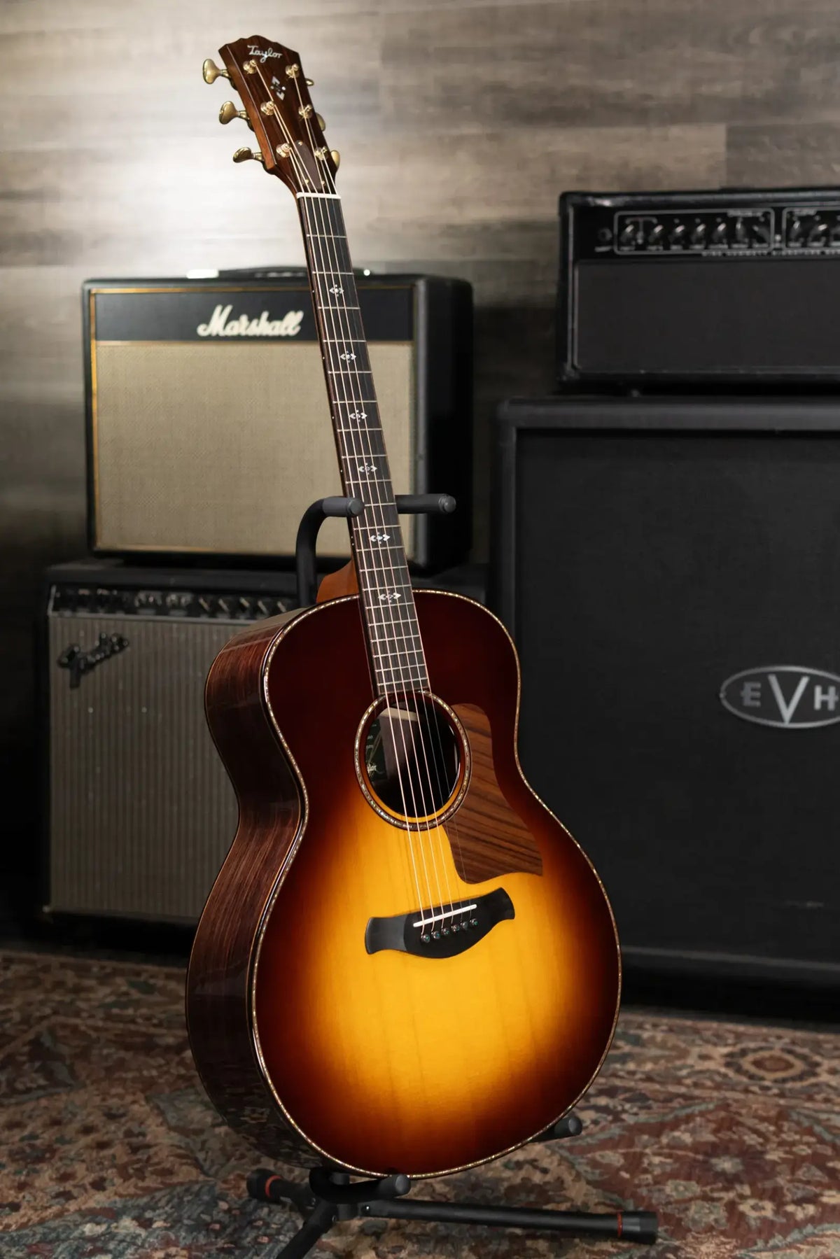 Taylor Custom Shop C14e B6039 2026 Catch Custom #39 Super Auditorium Acoustic/Electric Guitar - Sunburst Engelmann Spruce/Indian Rosewood with Hardshell Case