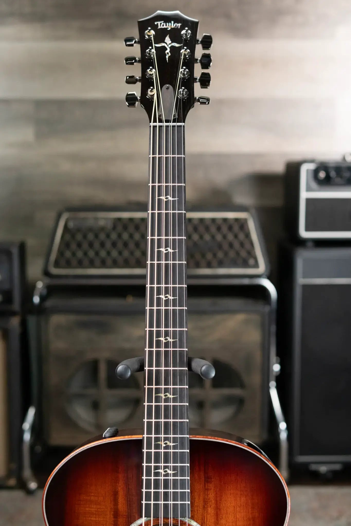 Taylor 2025 Catch Custom #44 C24e Grand Auditorium Baritone-8 8-String Acoustic/Electric Guitar - Figured Blackwood with Hardshell Case