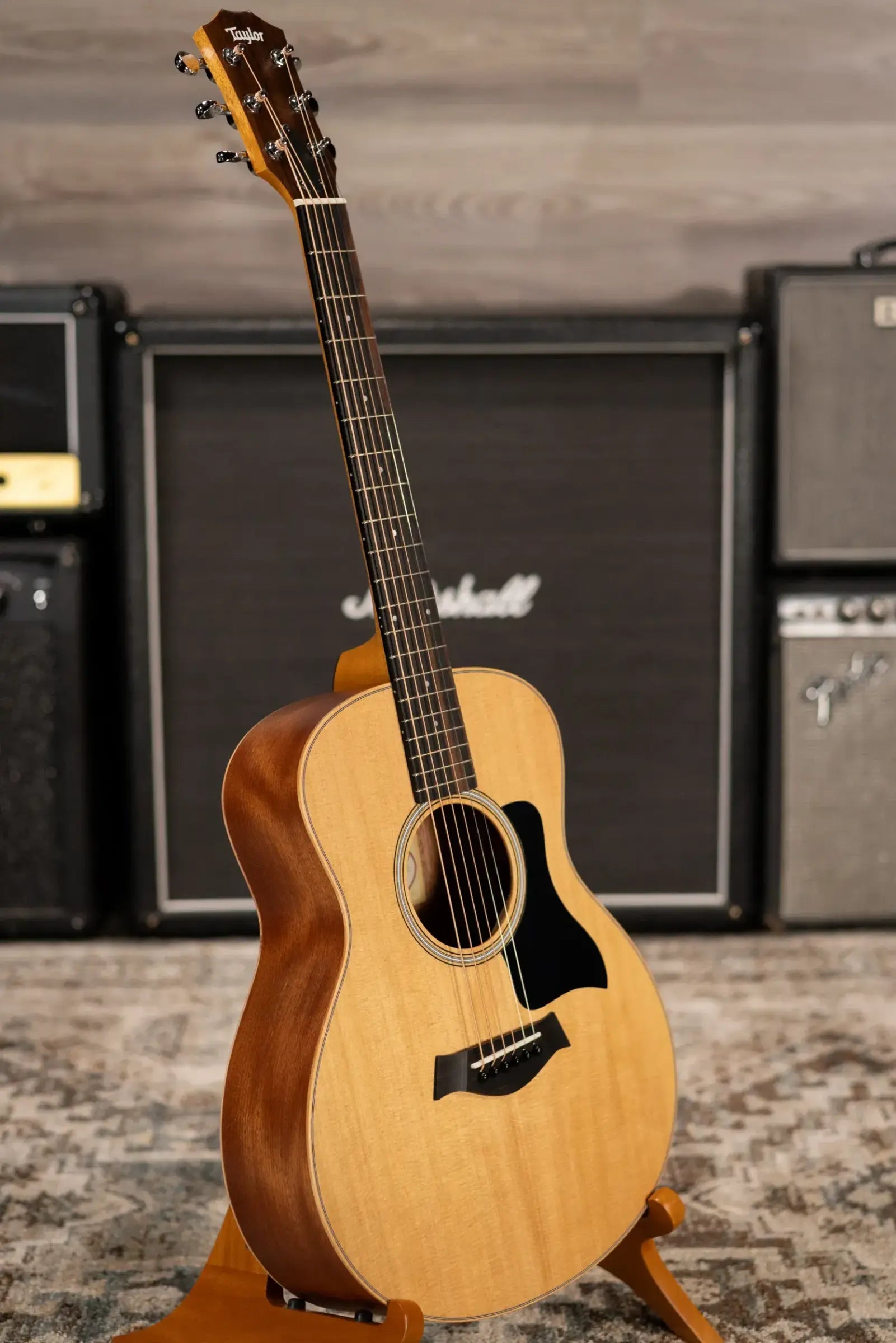 Taylor GS Mini Sapele Acoustic Guitar with Tan Structured Gig Bag