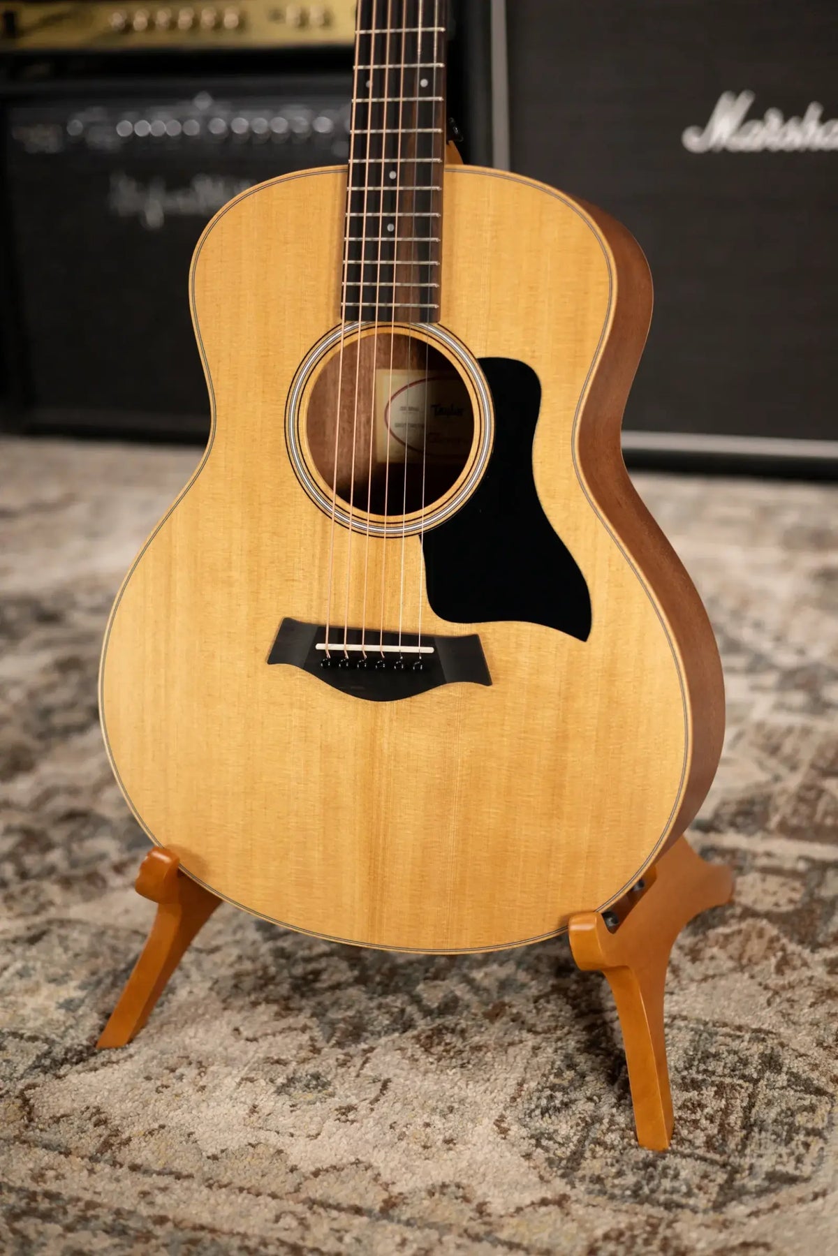 Taylor GS Mini Sapele Acoustic Guitar with Tan Structured Gig Bag