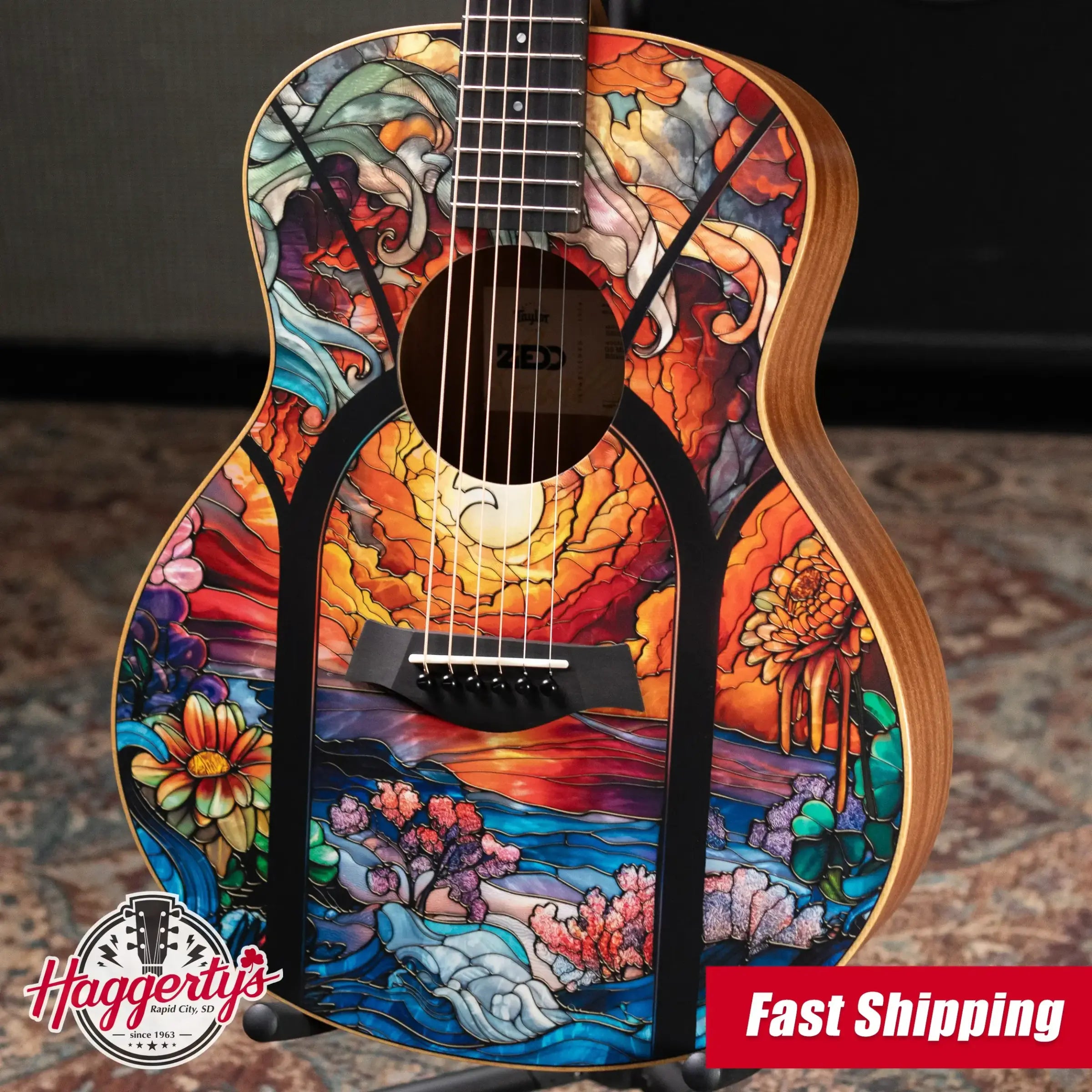 Taylor GS Mini Special Edition ZEDD Acoustic Guitar - Telos with GS Mini Bag