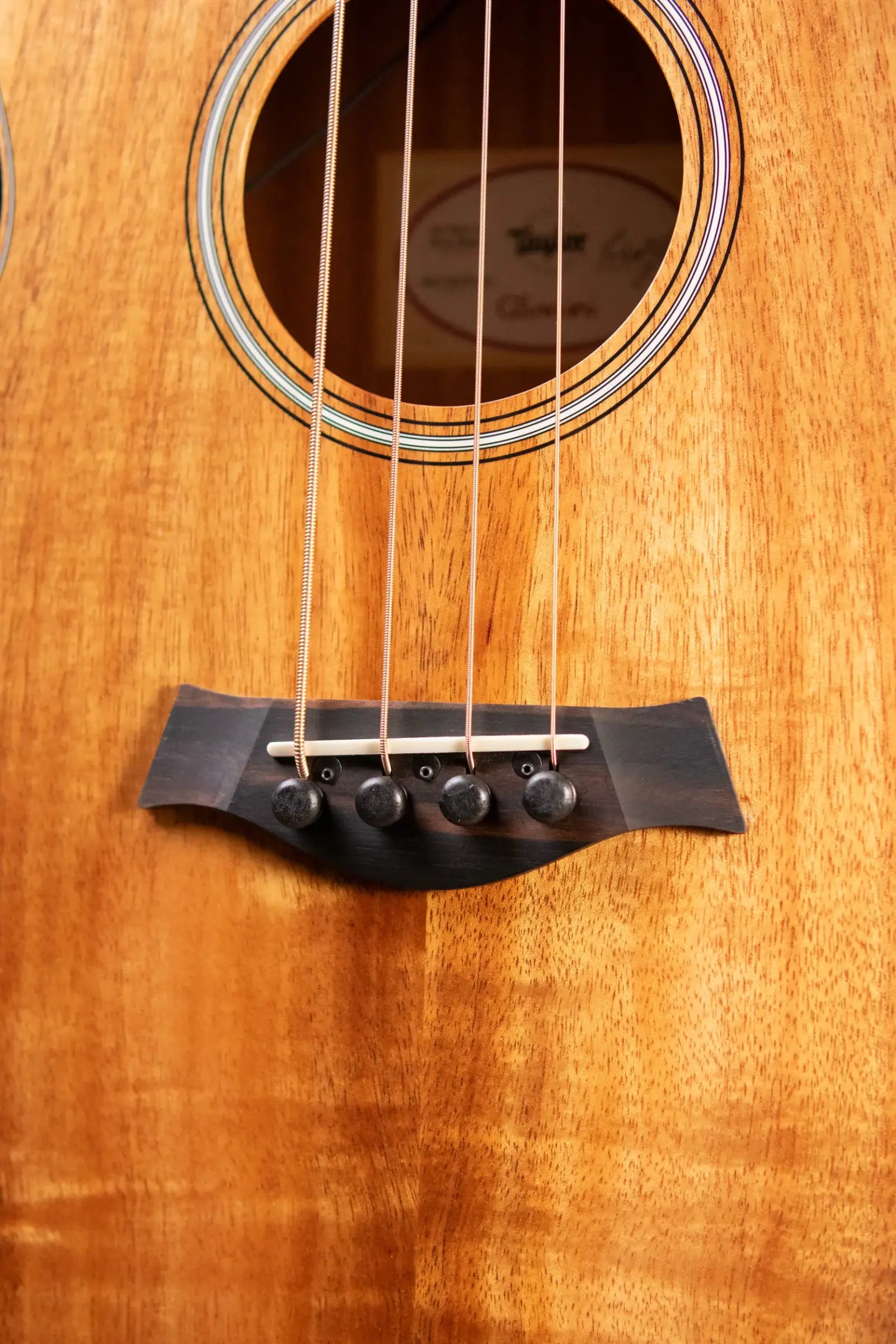 Taylor GS Mini-e Koa Acoustic/Electric Bass with GS Mini Hard Bag