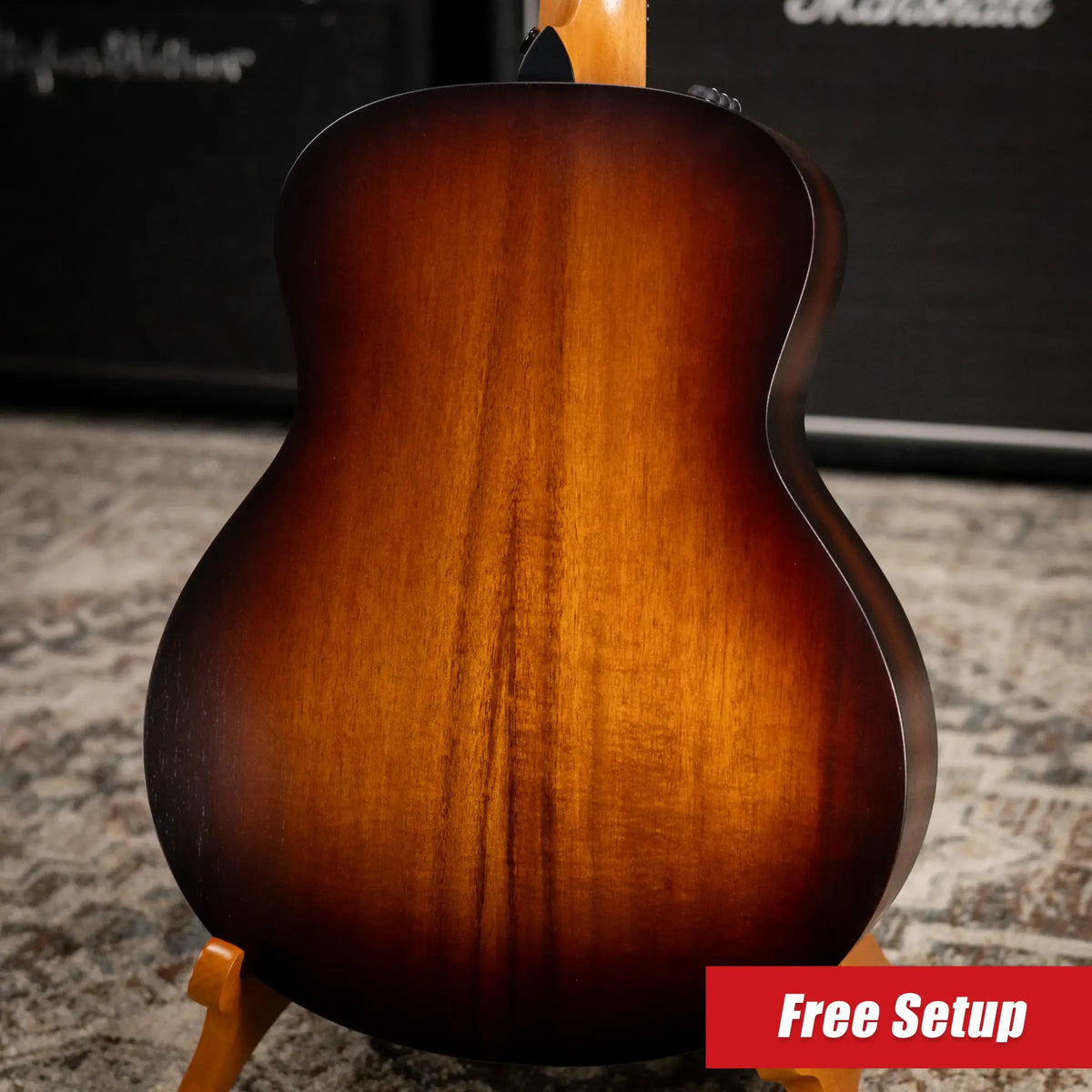 Taylor GS Mini-e Koa Plus Acoustic/Electric Guitar with Aerocase