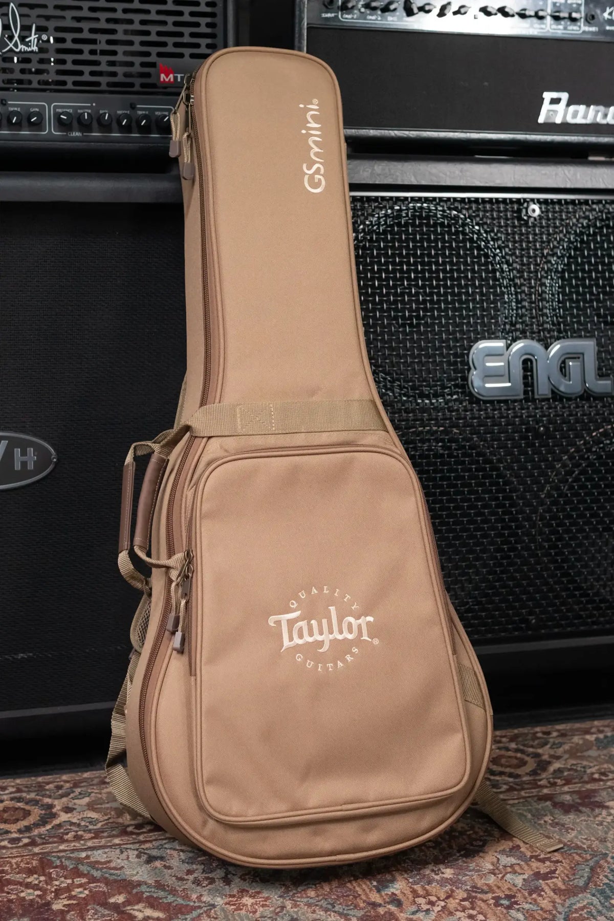 Taylor GS Mini-e LTD Acoustic/Electric Guitar - Figured Koa with Gig Bag - Demo