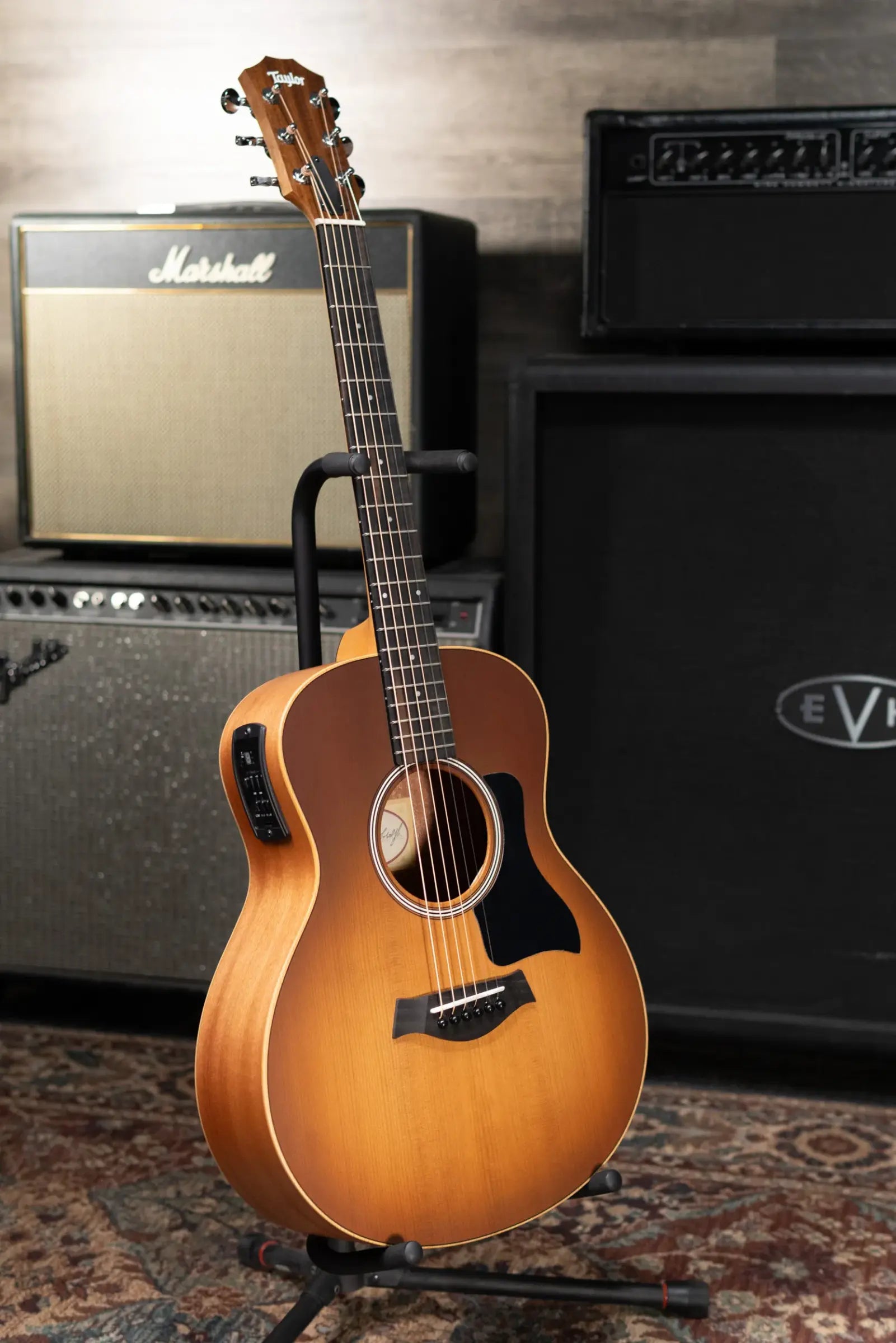 Taylor GS Mini-e Special Edition Acoustic/Electric Guitar - Honeyburst with GS Mini Bag