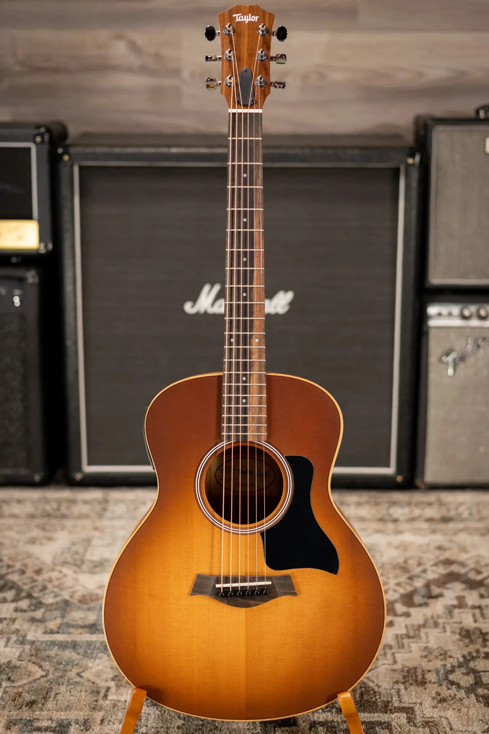 Taylor GS Mini-e Special Edition Acoustic/Electric Guitar - Honeyburst with GS Mini Bag