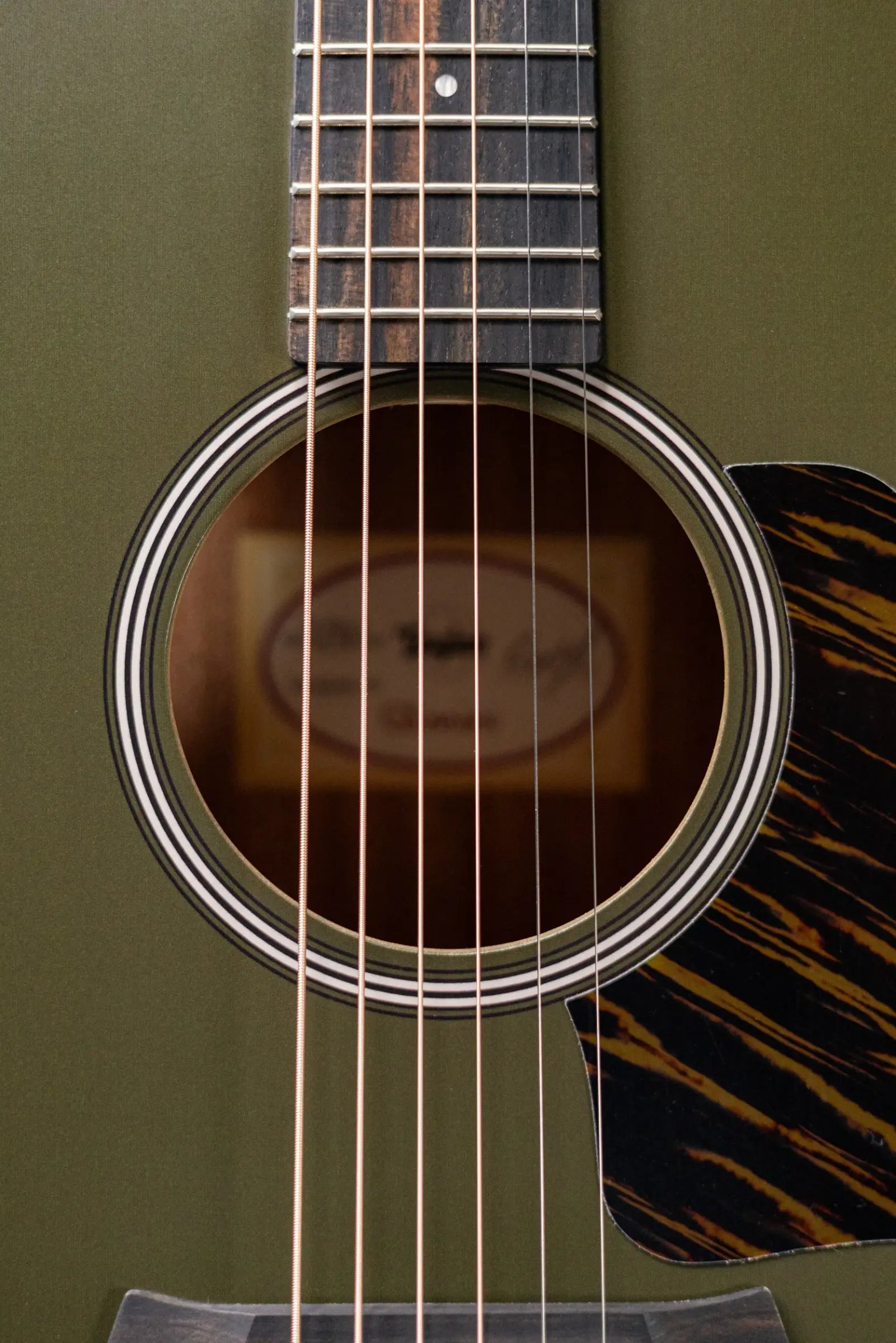 Taylor GS Mini-e Special Edition Acoustic/Electric Guitar - Olive with Gig Bag