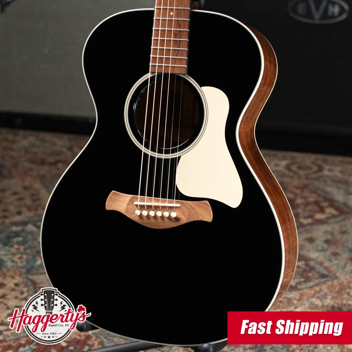 Taylor Gold Label 512e Ben Harper Signature Grand Concert Acoustic/Electric Guitar - Blacktop with Hardshell Case