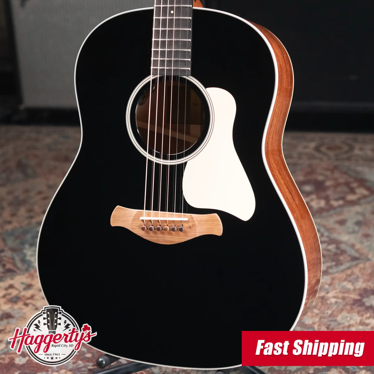 Taylor Gold Label 517e Grand Pacific Acoustic/Electric Guitar - Blacktop with Hardshell Case - Demo