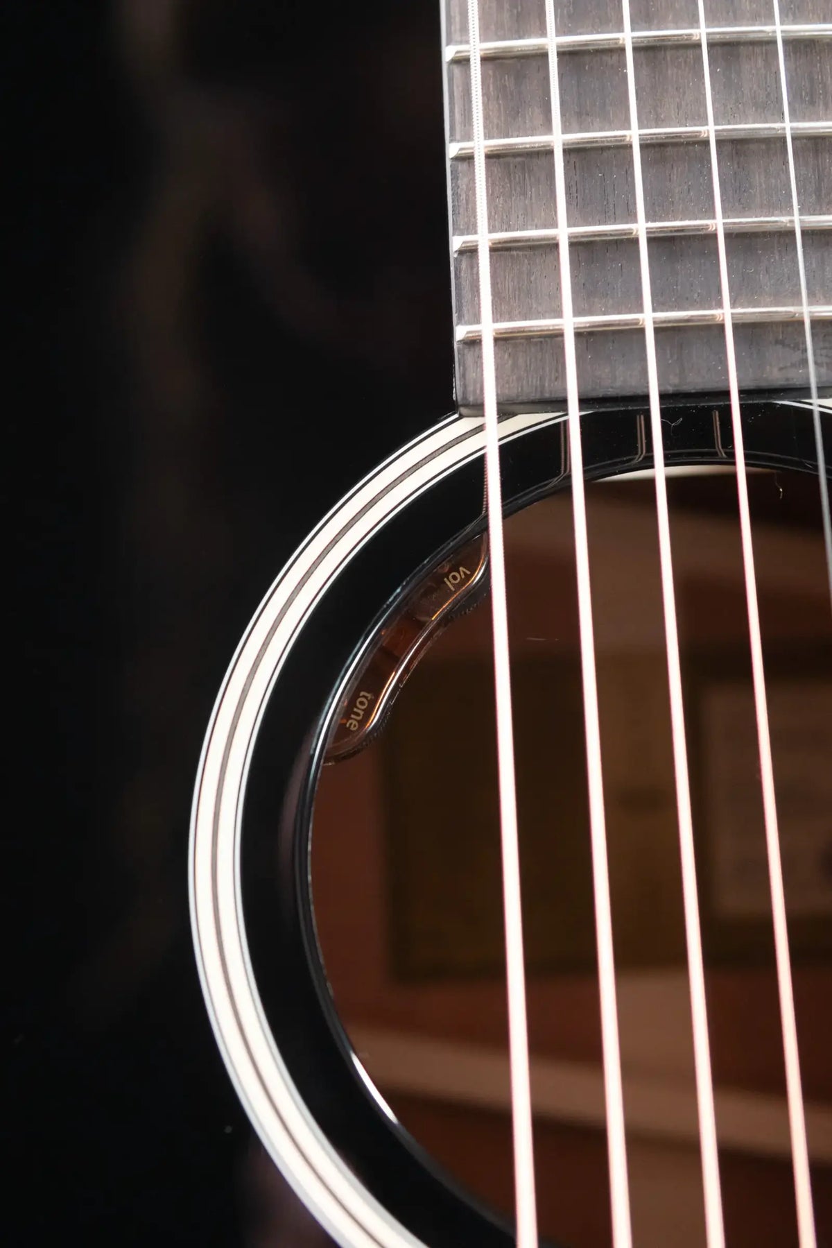Taylor Gold Label 517e Grand Pacific Acoustic/Electric Guitar - Blacktop with Hardshell Case - Demo
