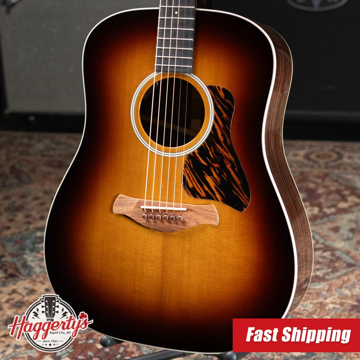Taylor Gold Label 710e Special Edition Dreadnought Acoustic/Electric Guitar - Nashville Burst with Hardshell Case - Factory Demo
