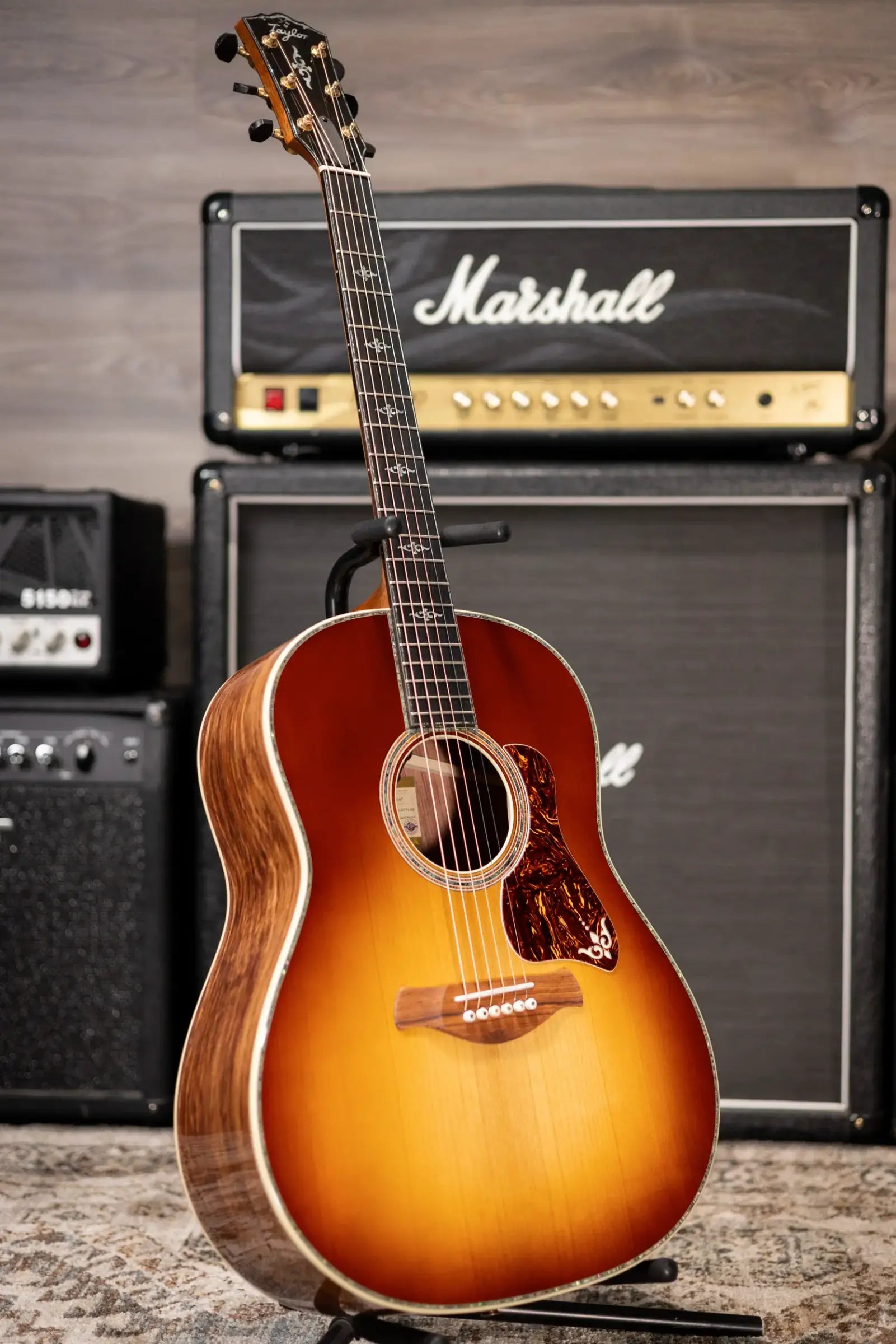 Taylor Gold Label 917e SB Grand Pacific Acoustic/Electric Guitar - Sunburst with Hardshell Case
