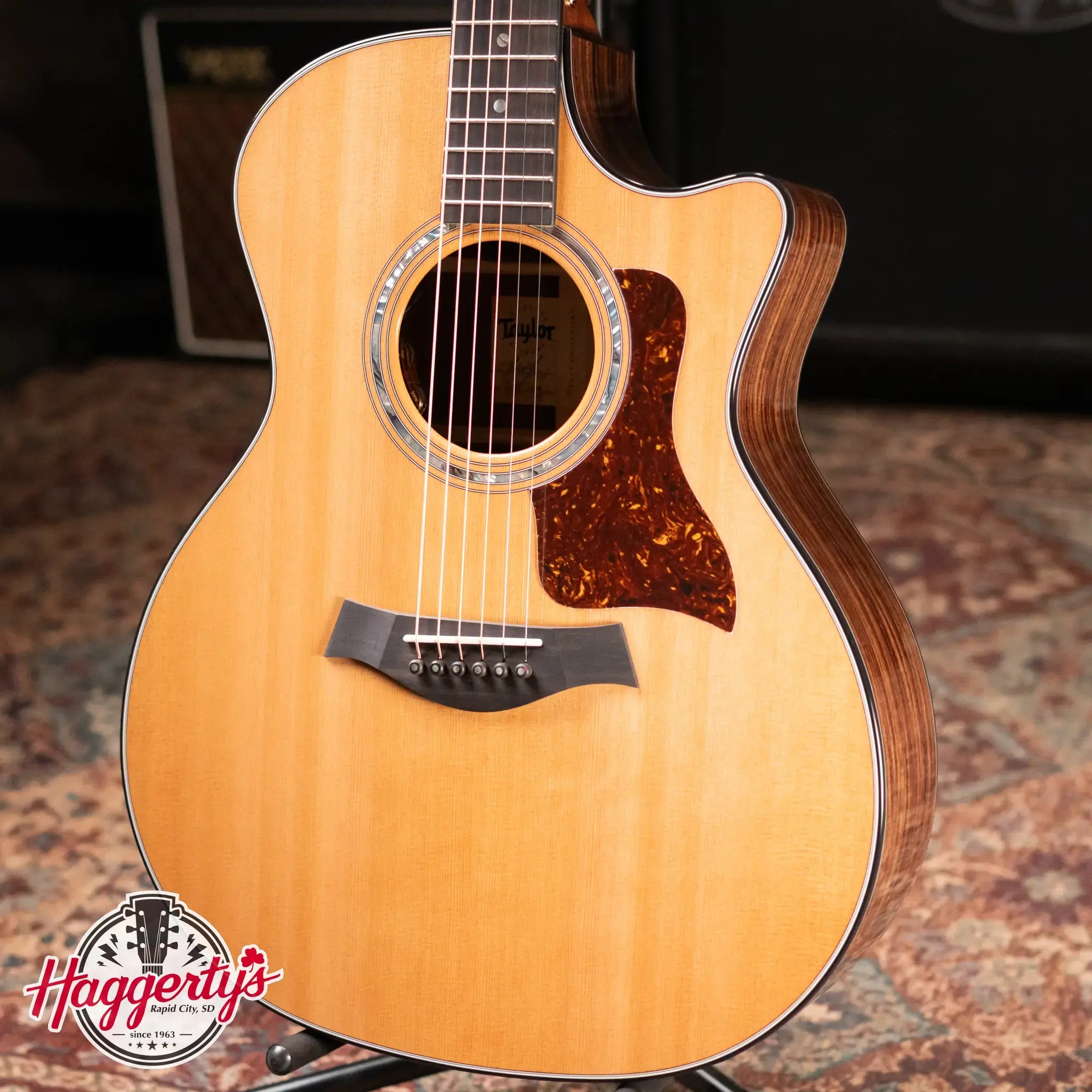 Taylor Legacy 714ce Grand Auditorium Acoustic/Electric Guitar with Hardshell Case - Demo