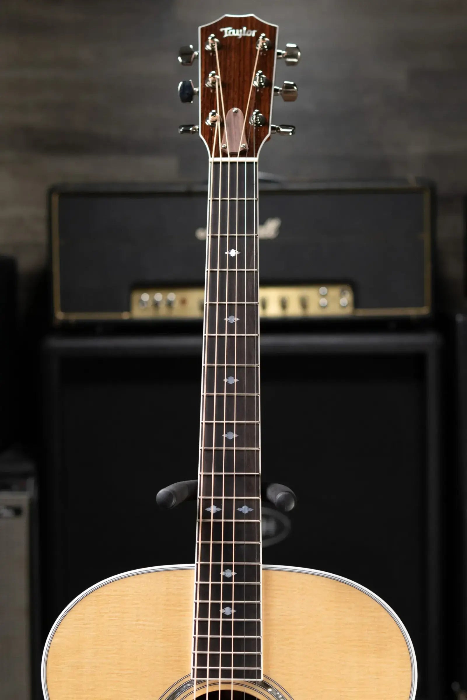 Taylor Legacy 815e Deep Body Jumbo Acoustic/Electric Guitar - Natural with Hardshell Case - Prototype