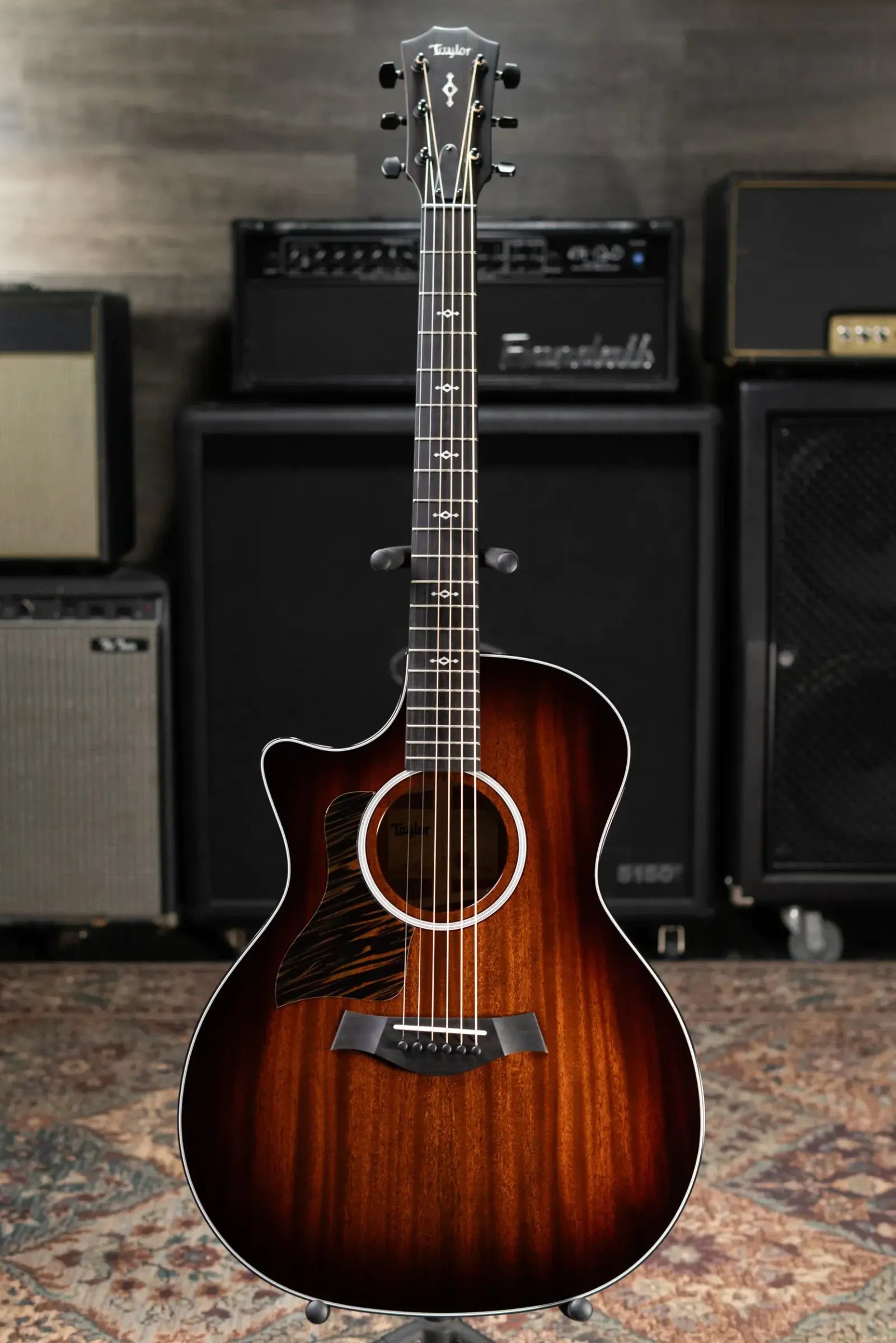 Taylor Next Generation 324ce Left-Hand Grand Auditorium Acoustic/Electric Guitar with Hardshell Case