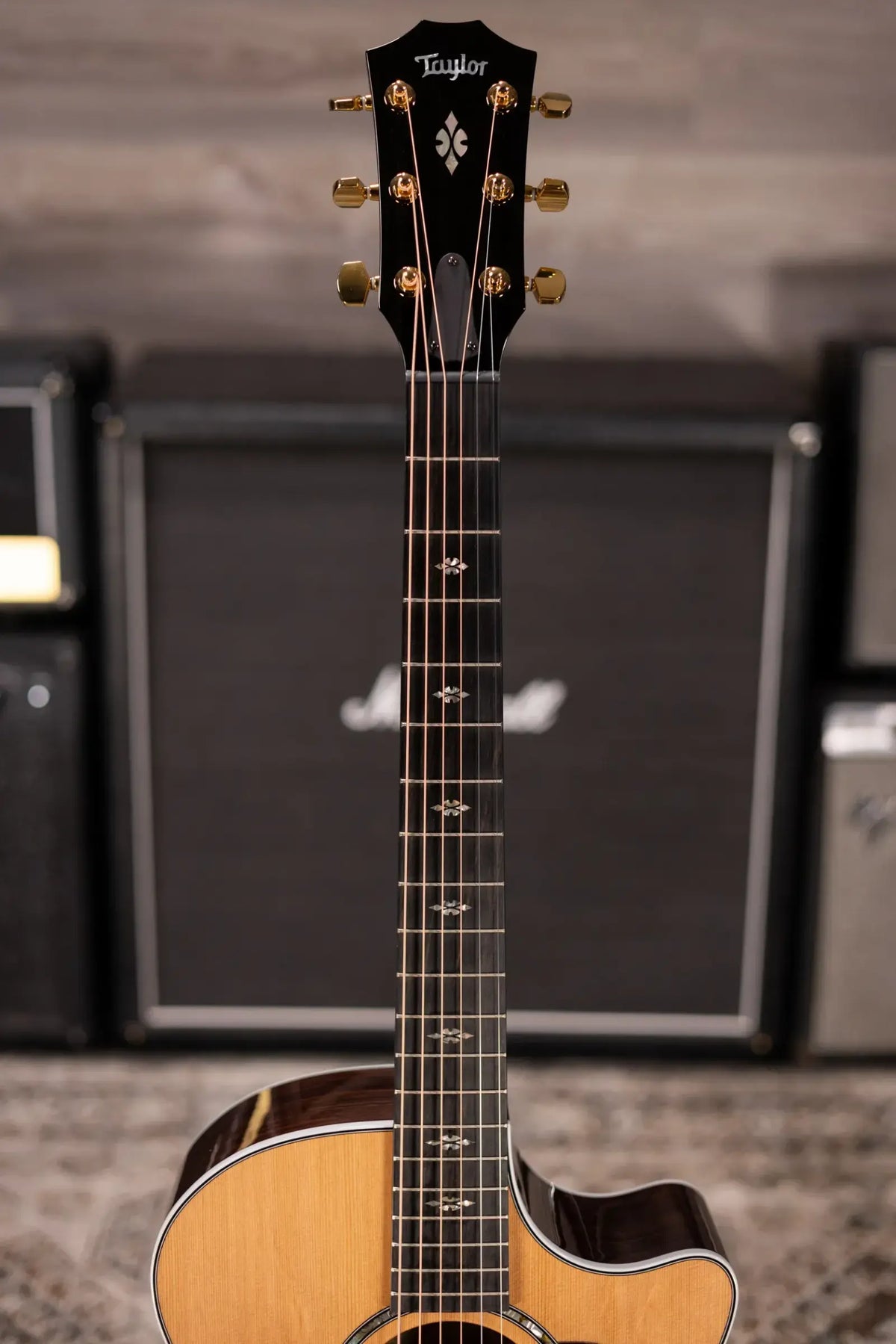 Taylor Next Generation 714ce Grand Auditorium Acoustic/Electric Guitar - Cedar/Indian Rosewood with Hardshell Case