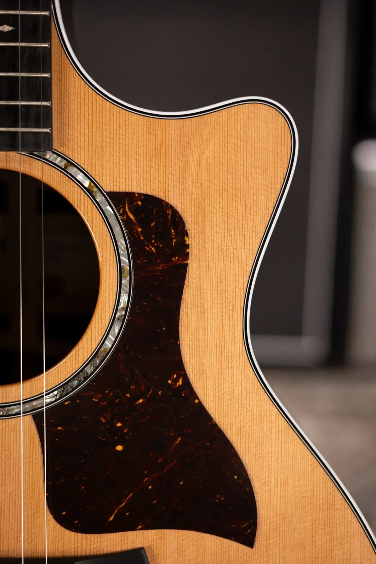 Taylor Next Generation 714ce Grand Auditorium Acoustic/Electric Guitar - Cedar/Indian Rosewood with Hardshell Case