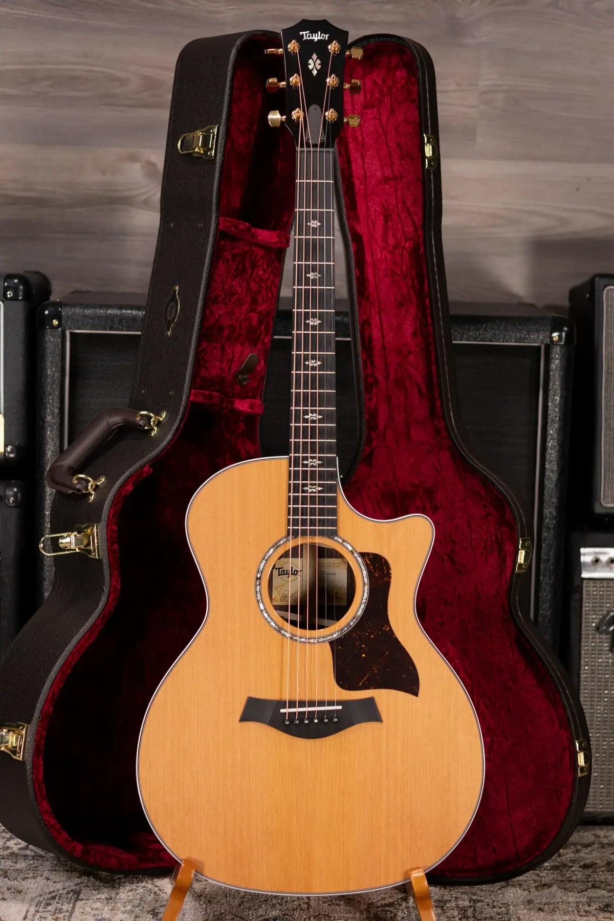 Taylor Next Generation 714ce Grand Auditorium Acoustic/Electric Guitar - Cedar/Indian Rosewood with Hardshell Case