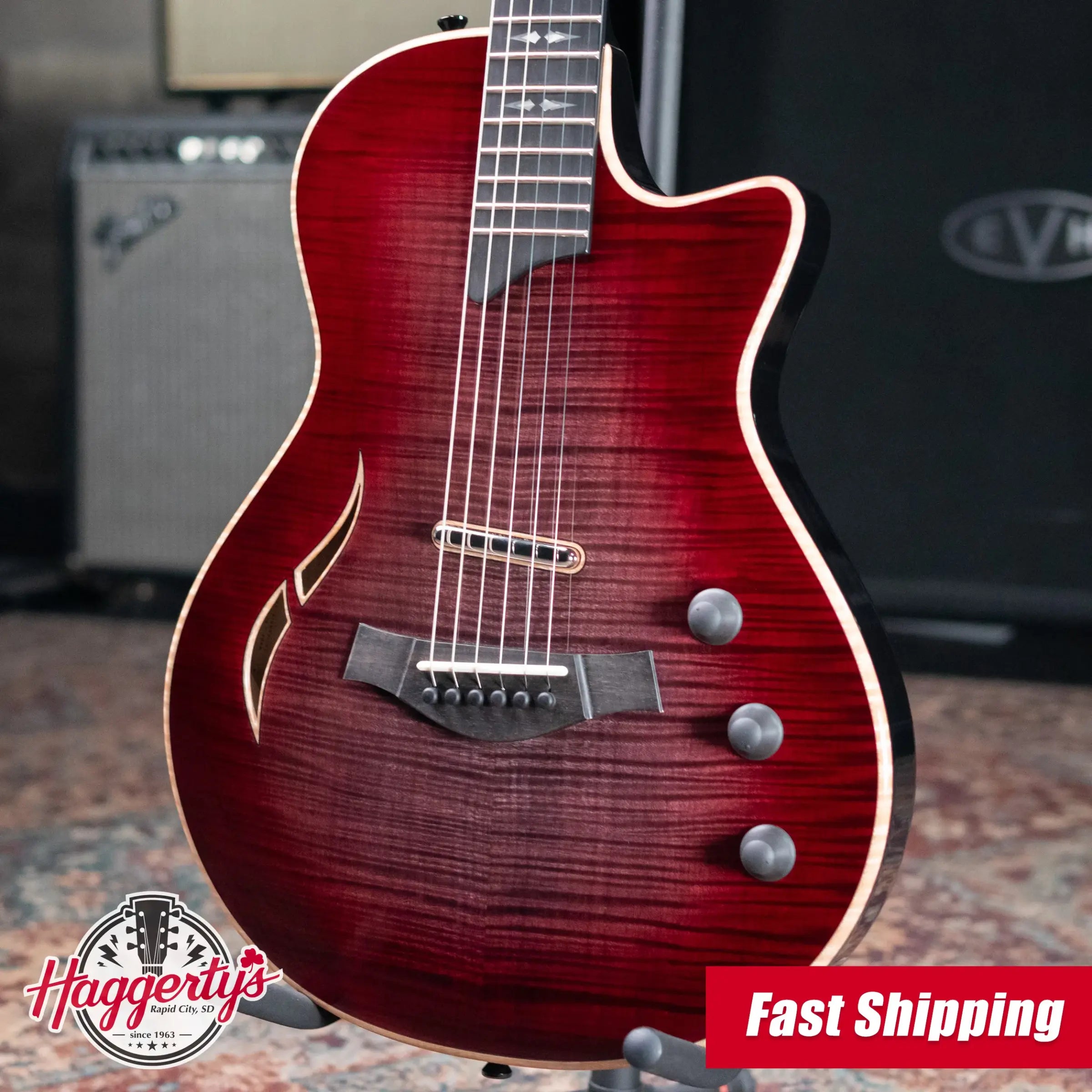 Taylor T5z Pro Hollow Body Electric Guitar - Grapevine with Hardshell Case - Factory Demo
