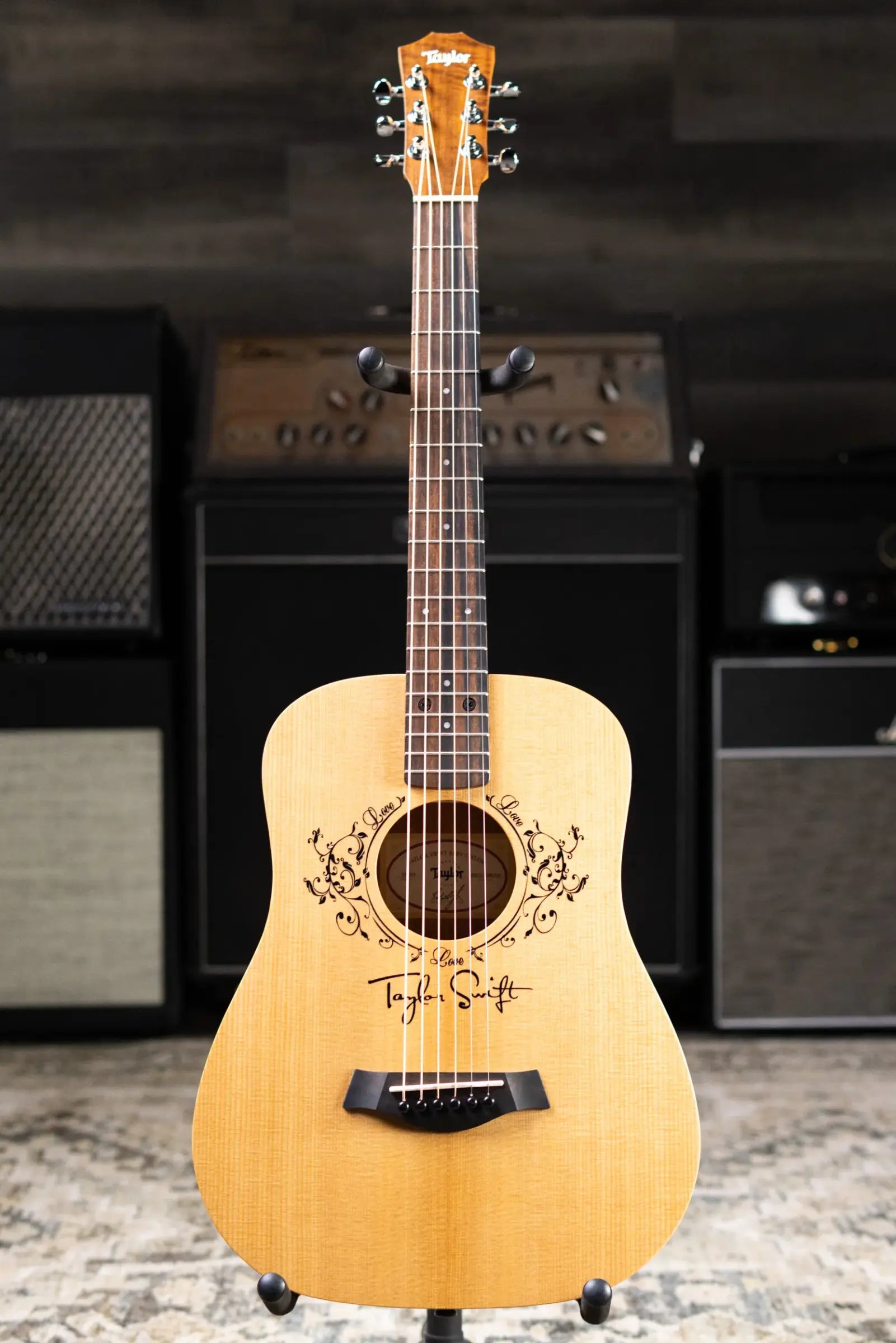 Taylor TS-BT Taylor Swift Signature Baby Taylor Acoustic Guitar with Gig Bag