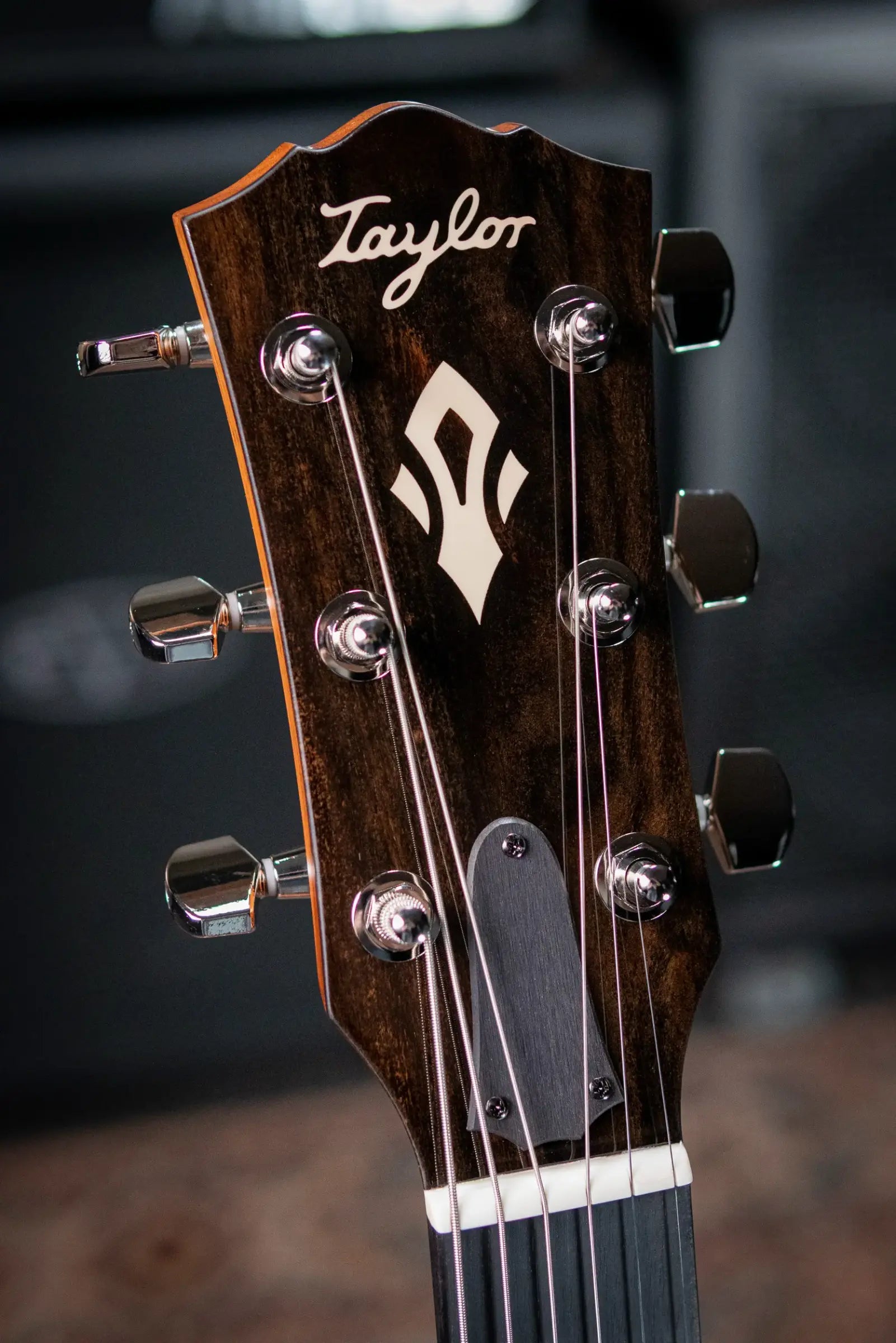 Taylor Trey Hensley Gold Label 510e Special Edition Dreadnought Acoustic / Electric Guitar - Antique Blonde with Hardshell Case