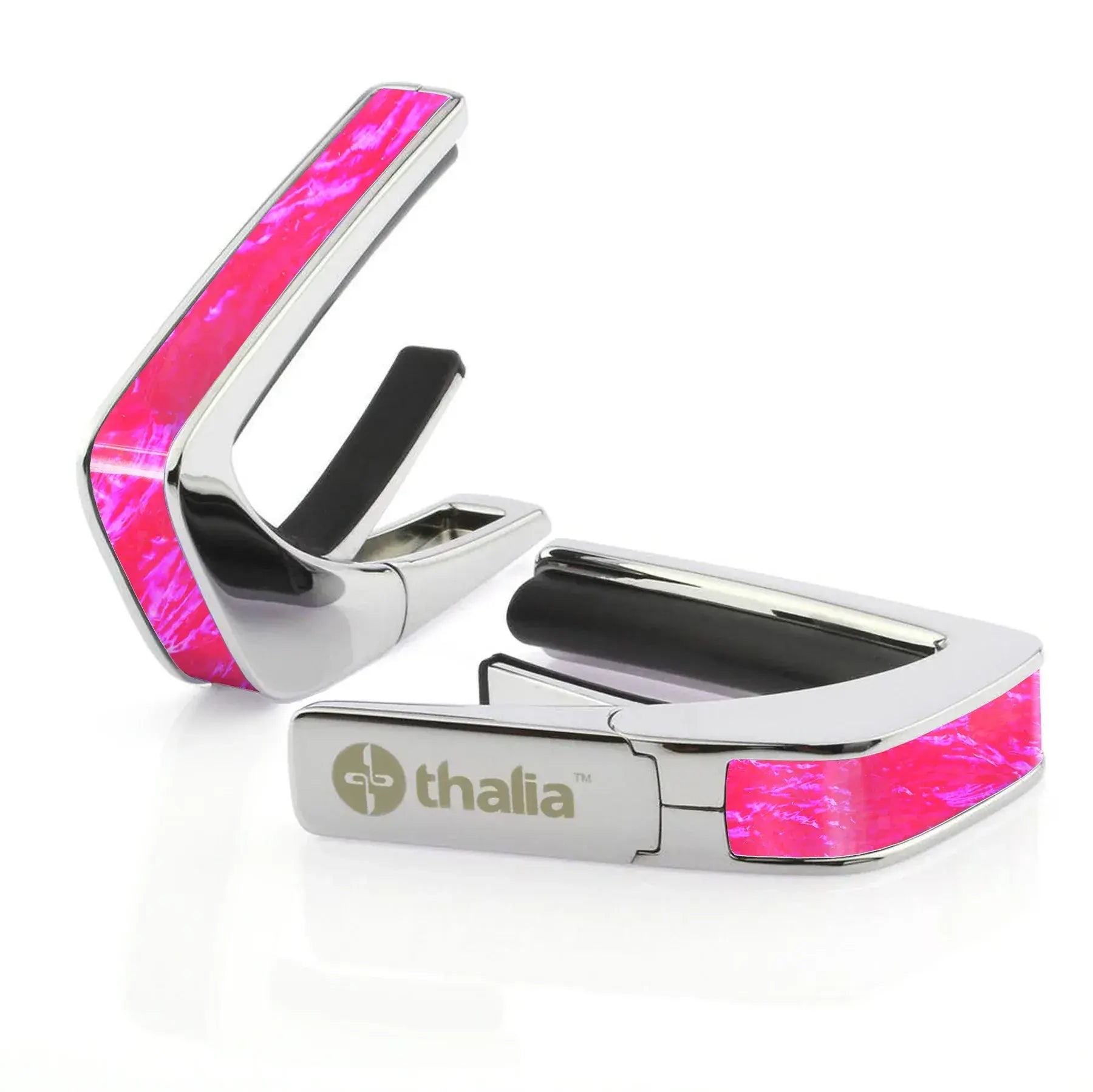 Thalia Pink Angel Wing Chrome Capo