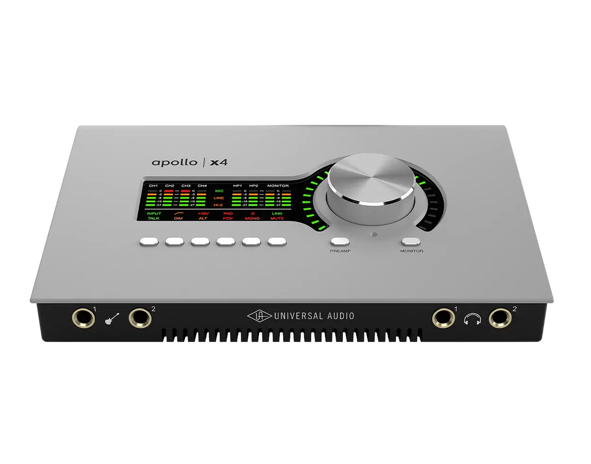 Universal Audio Apollo x4 Gen 2 Essentials+ Thunderbolt Audio Interface with UAD DSP
