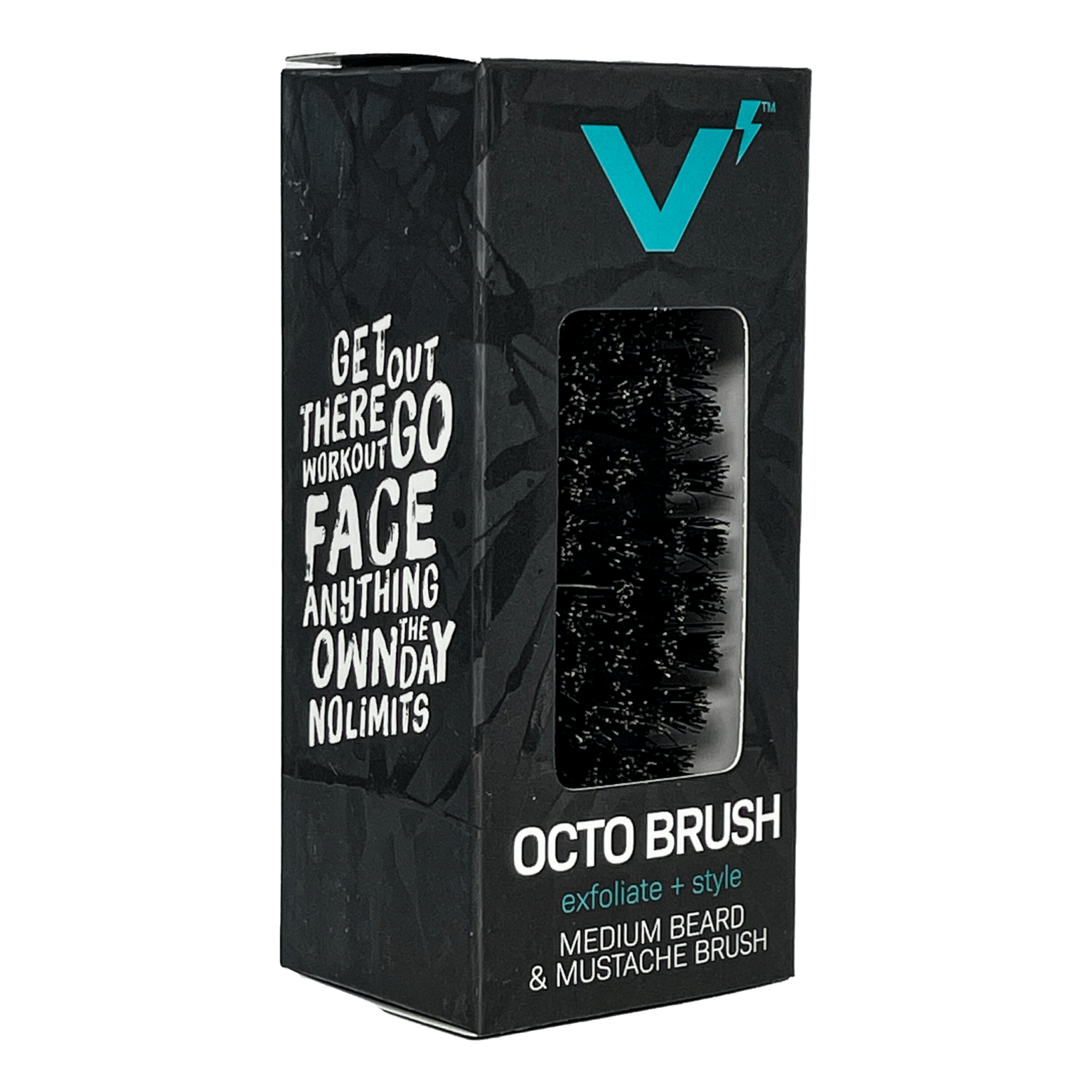 Volt Octo Brush - Dark wood
