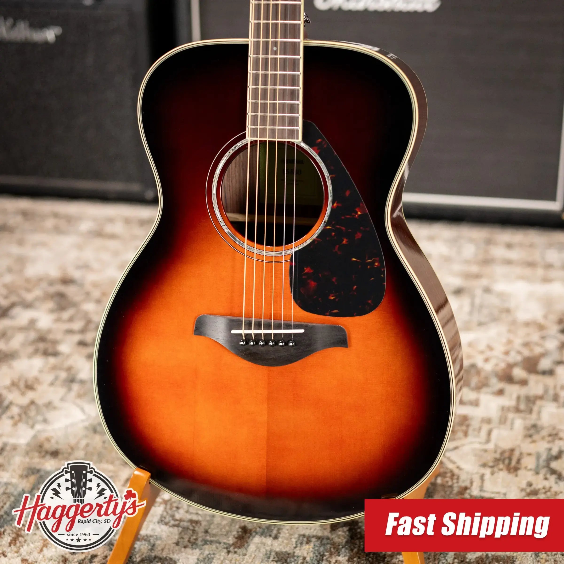 Yamaha FS830 TBS FS Series Acoustic Guitar - Tobacco Brown Sunburst