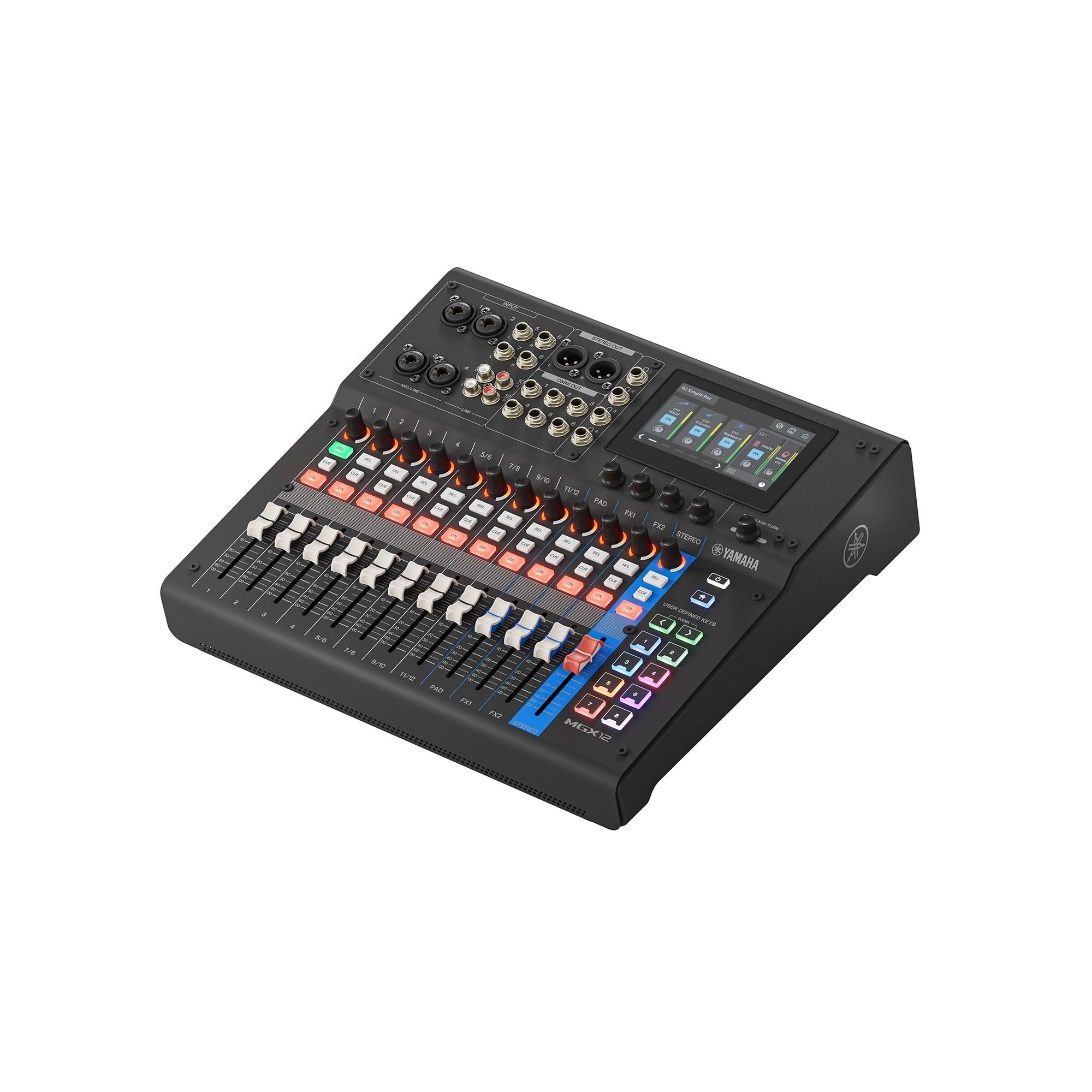 Yamaha MGX12 Digital Mixer - Black