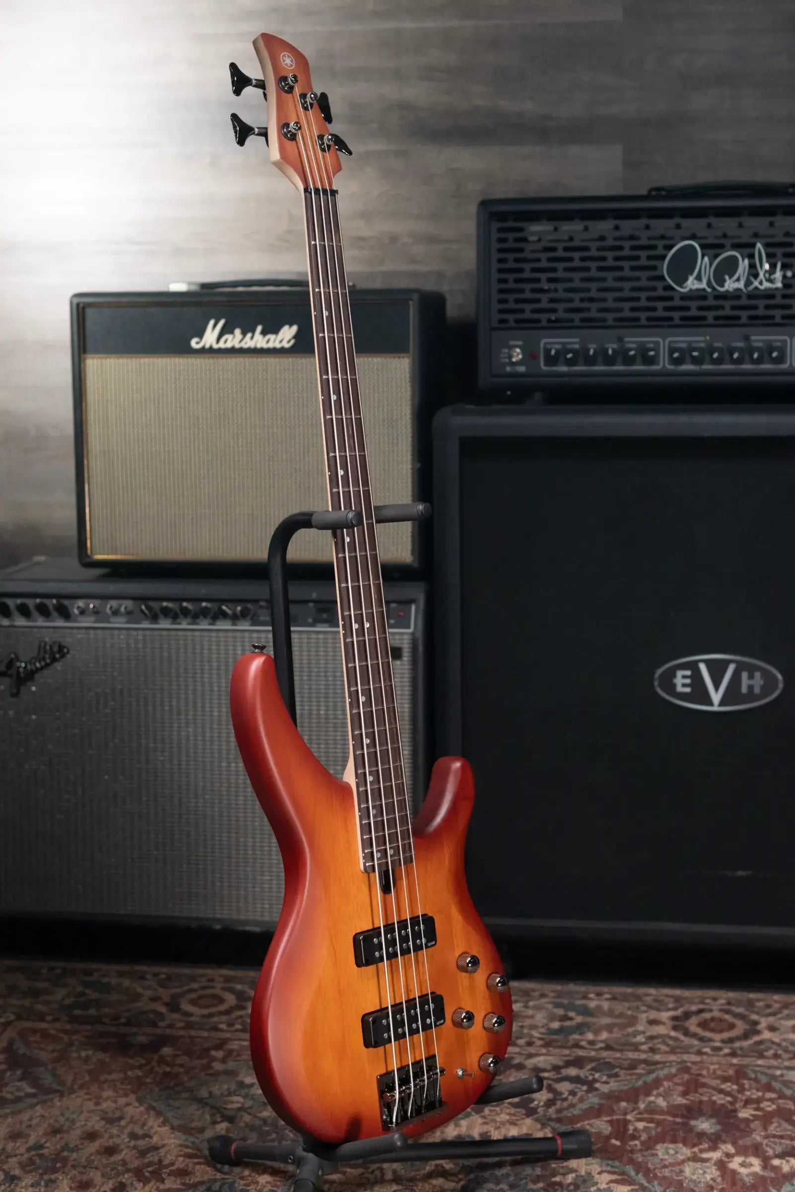 Yamaha TRBX504 Electric Bass - Brick Burst