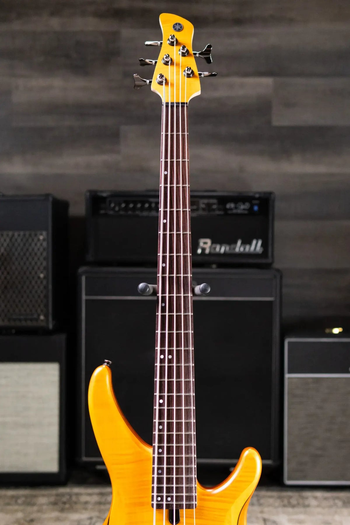 Yamaha TRBX605FM MA 5-String Bass - Matte Amber
