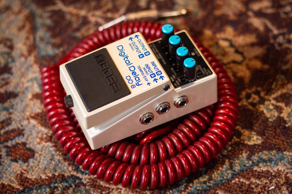 boss dd 8 digital delay pedal haggertys 9