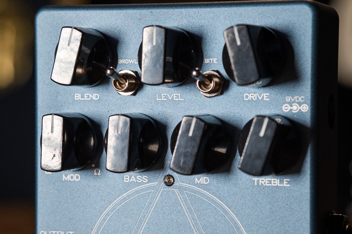 Darkglass Alpha Omega Bass Preamp Bass Guitar Pedal - Floor Model