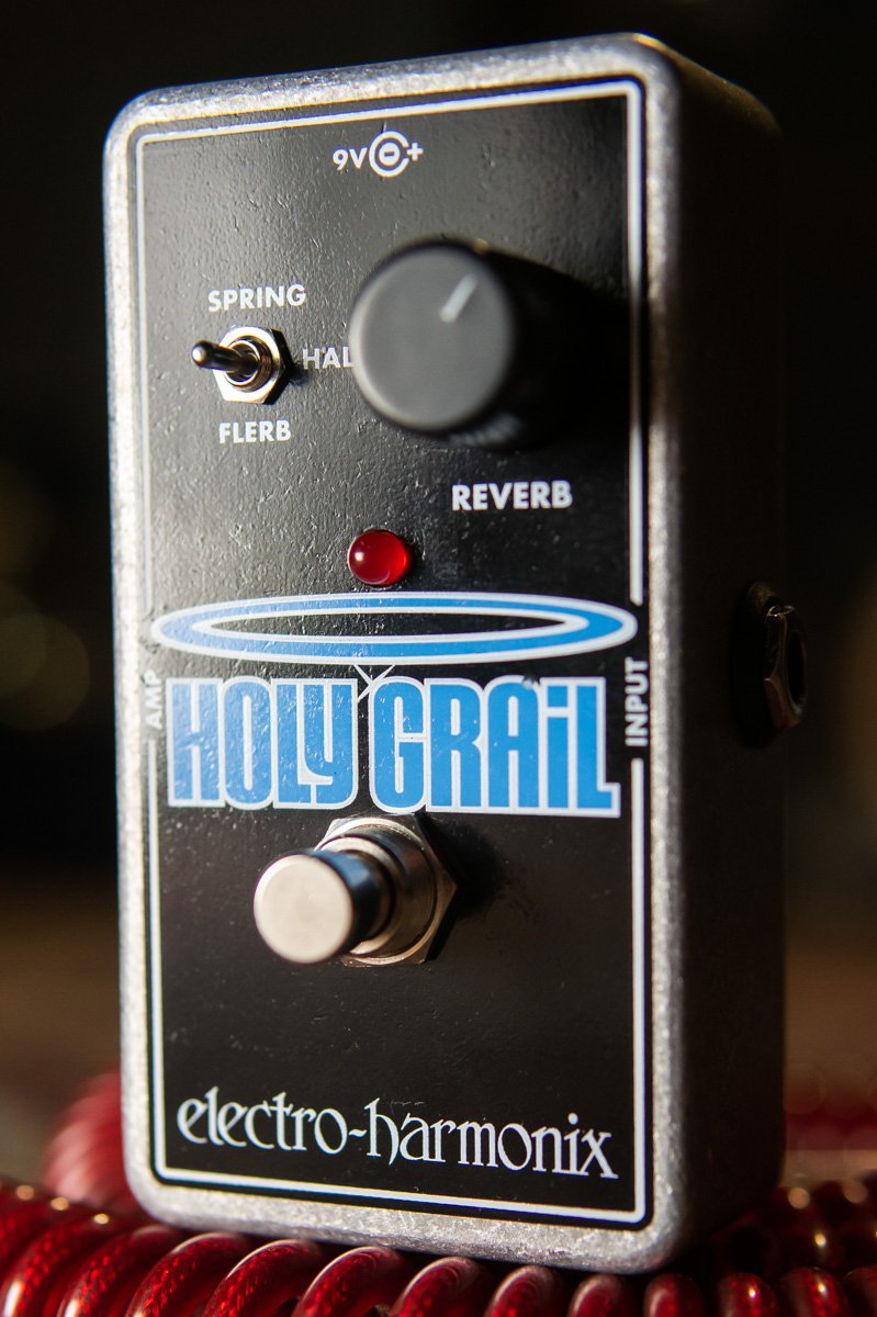 Electro-Harmonix Holy Grail Reverb Guitar Effects Pedal - Floor Model