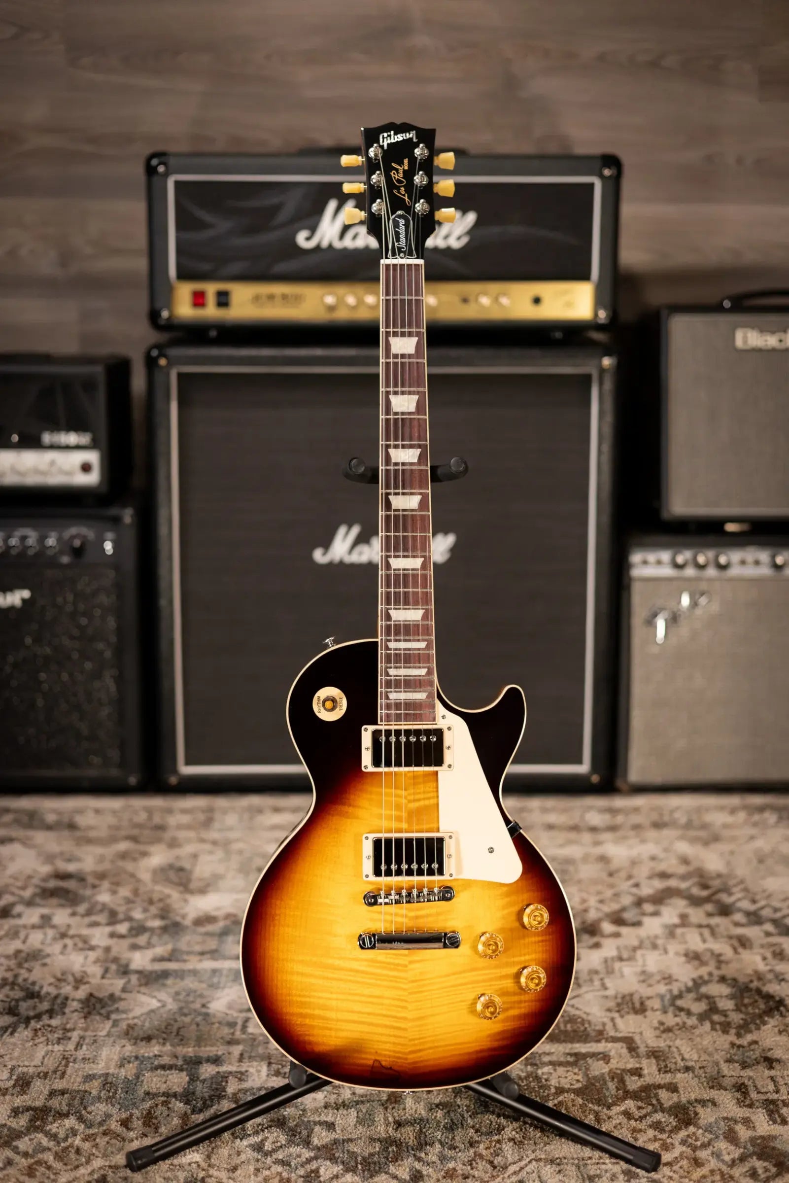 Gibson Les Paul Standard '50s Electric Guitar - Tobacco Burst with Hardshell Case