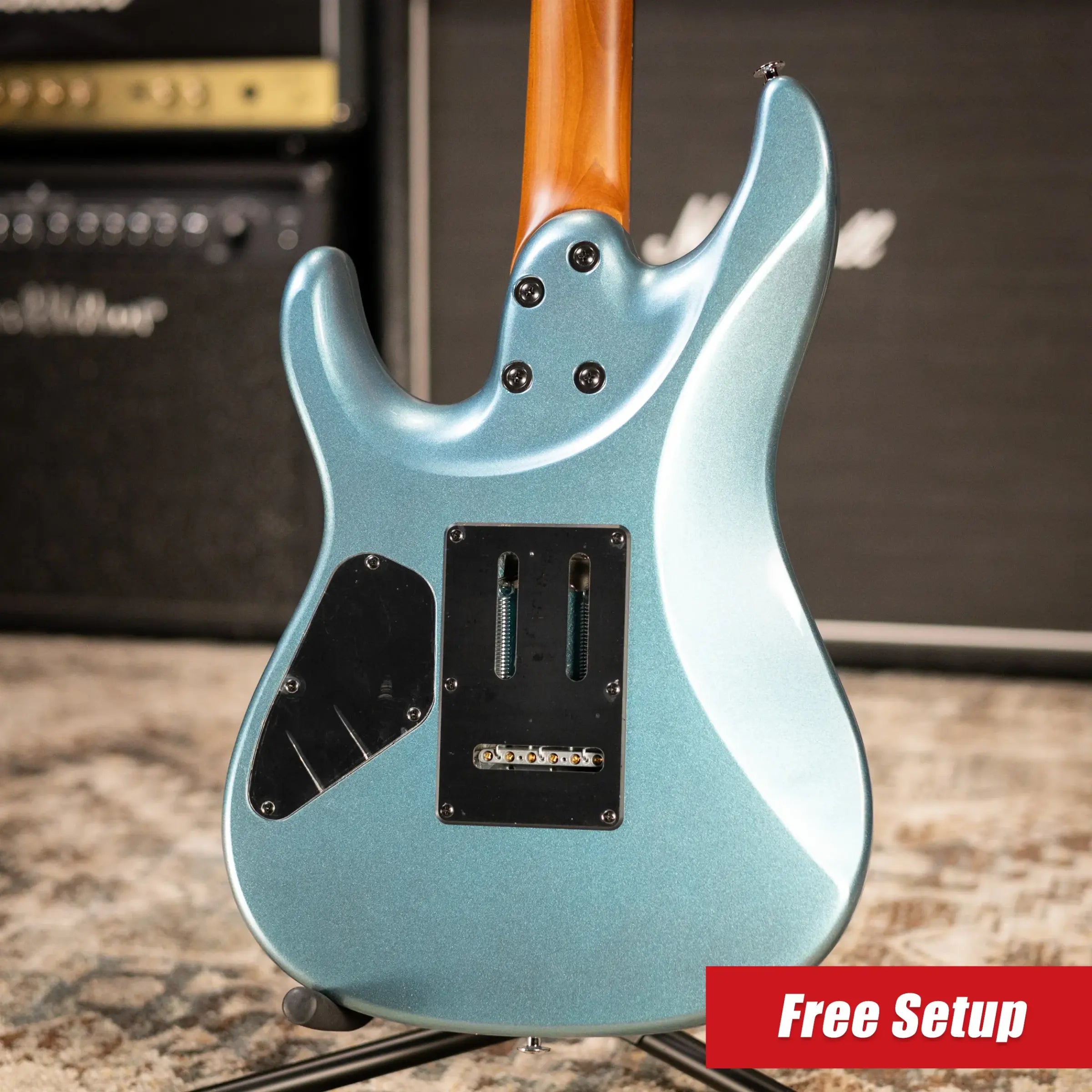 Ibanez Standard AZ24S2 Electric Guitar - Metallic Light Blue