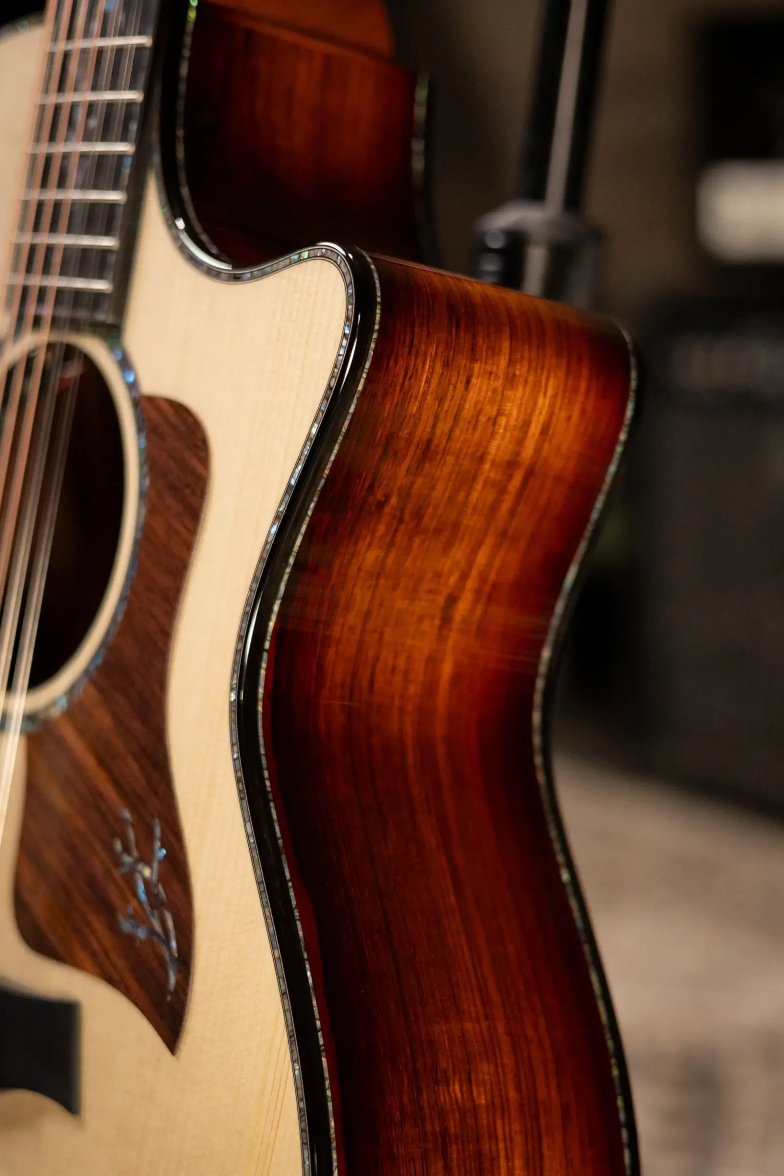Taylor Next Generation PS54ce Presentation Series 12-String Grand Auditorium Acoustic/Electric Guitar - Honduran Rosewood/Adirondack Spruce with Hardshell Case