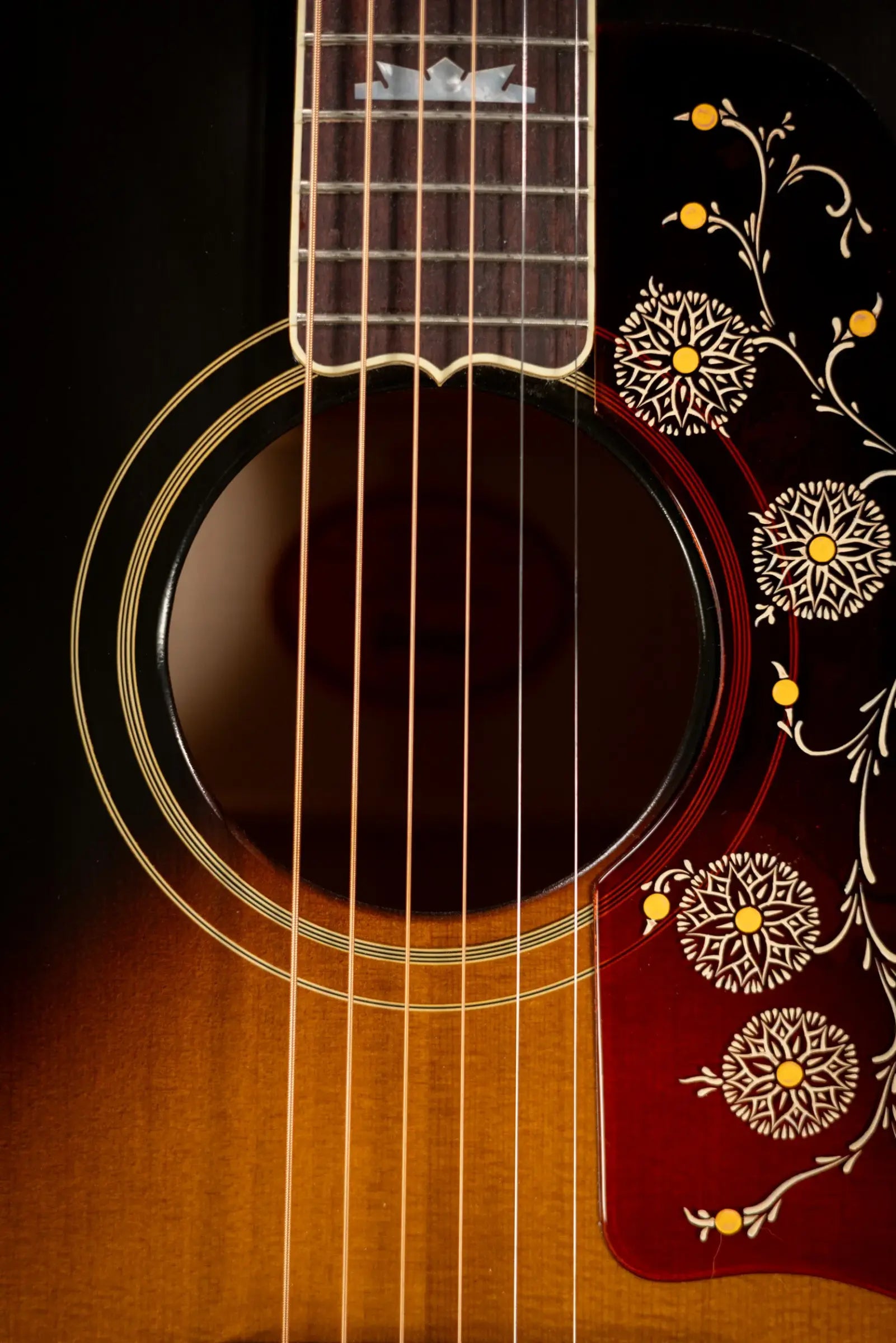 Gibson Custom Shop 1957 SJ-200 Jumbo Acoustic Guitar - Vintage Sunburst with Hardshell Case