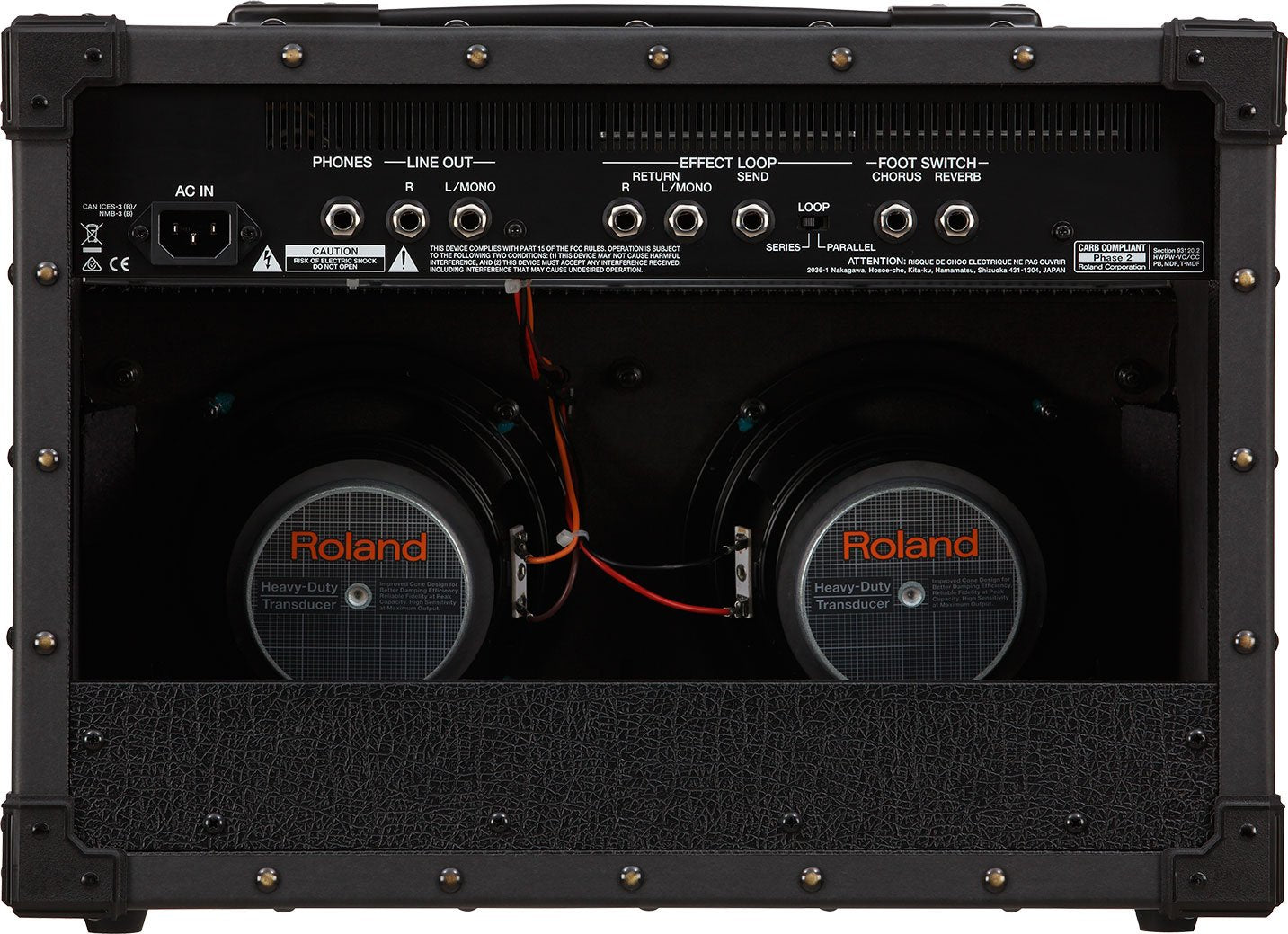 Roland JC-22 Jazz Chorus 30-watt 2 x 6.5-inch Stereo Combo Amp