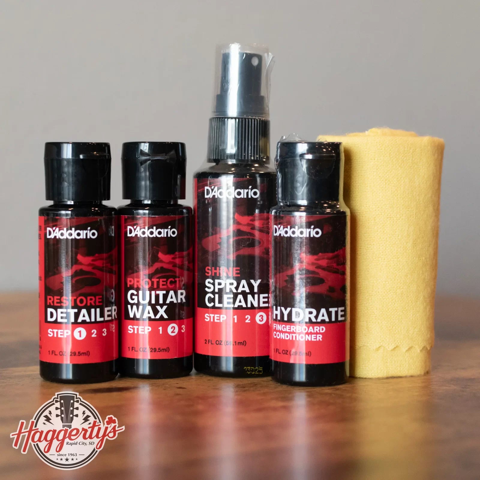 new D Addario PW GCB 01 Instrument Care Essentials Kit haggertys 1