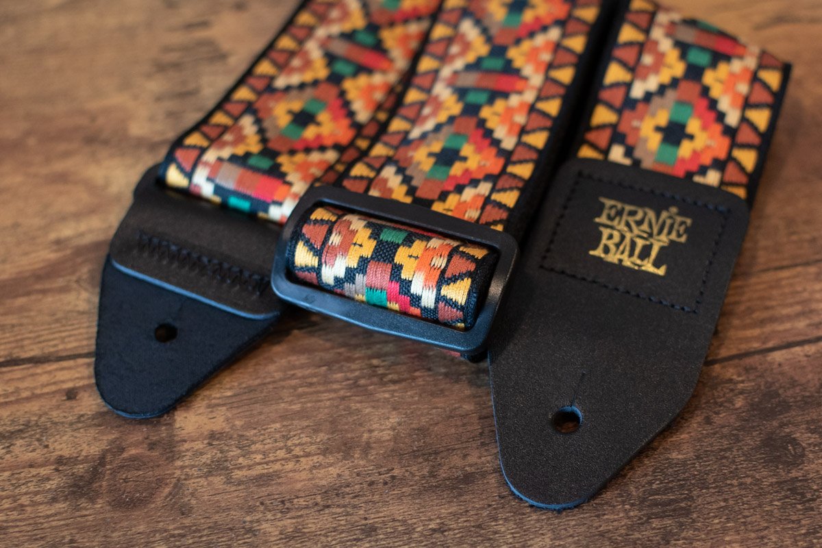 new ERNIE BALL P04090 SANTA FE JACQUARD GUITAR STRAP haggertys 4