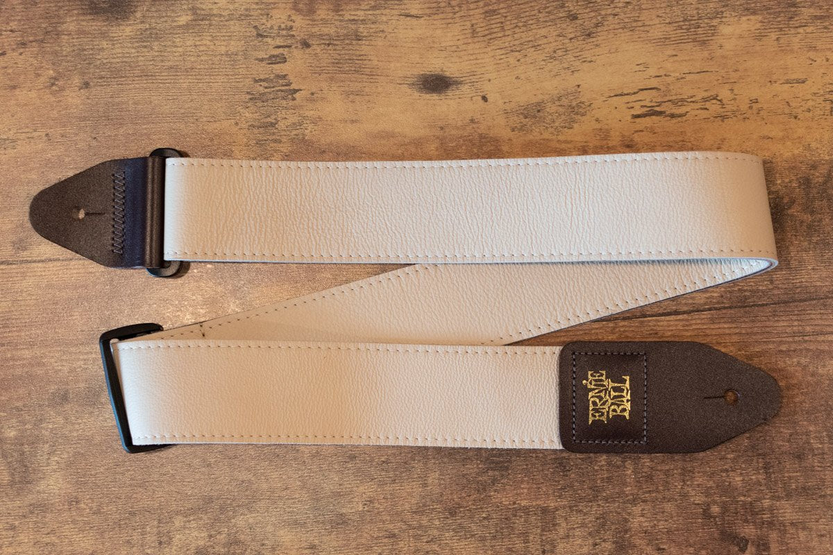 new ERNIE BALL P04136 TRI GLIDE LEATHER STRAP TAN haggertys 7
