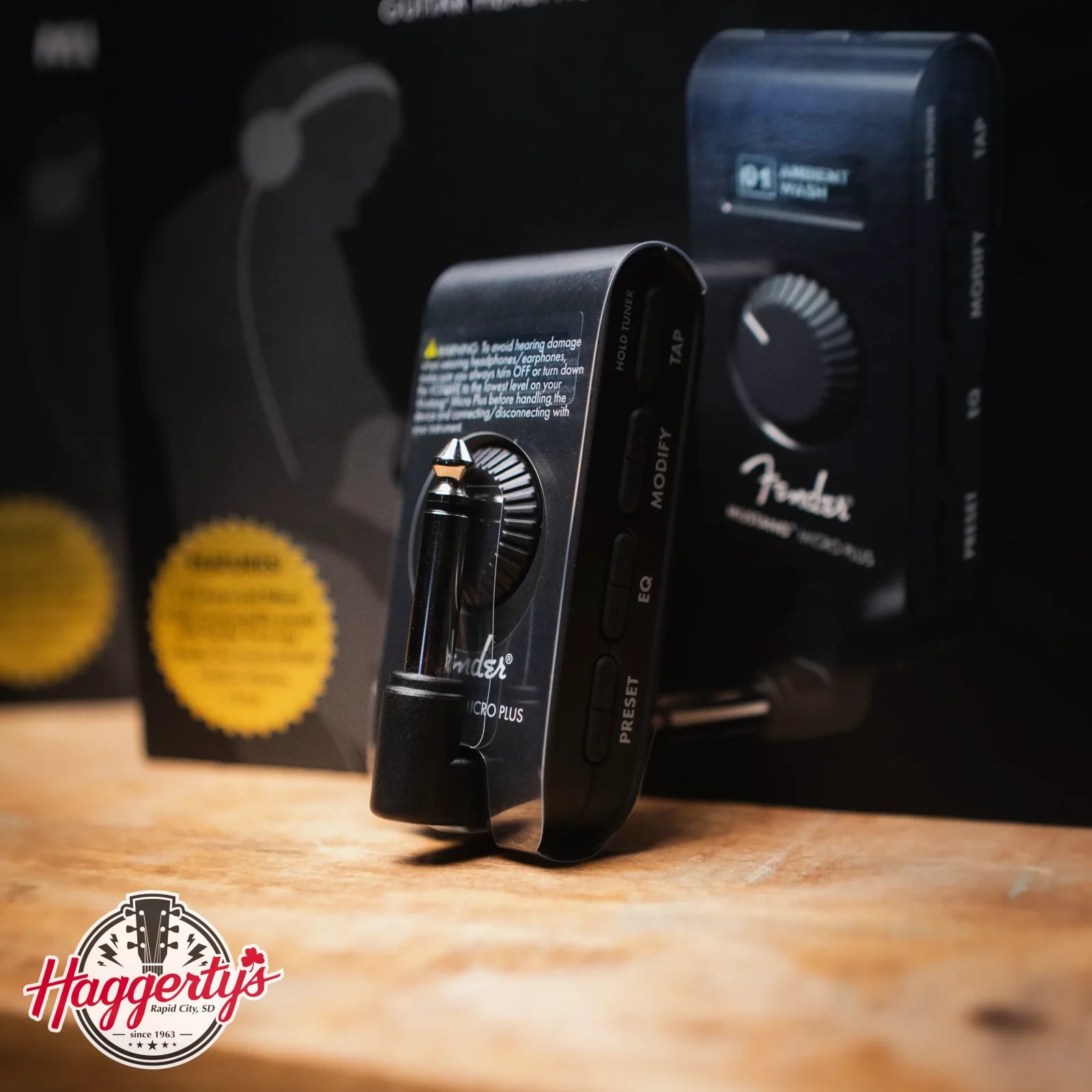 new Fender Mustang Micro Plus Headphone Amp haggertys 1