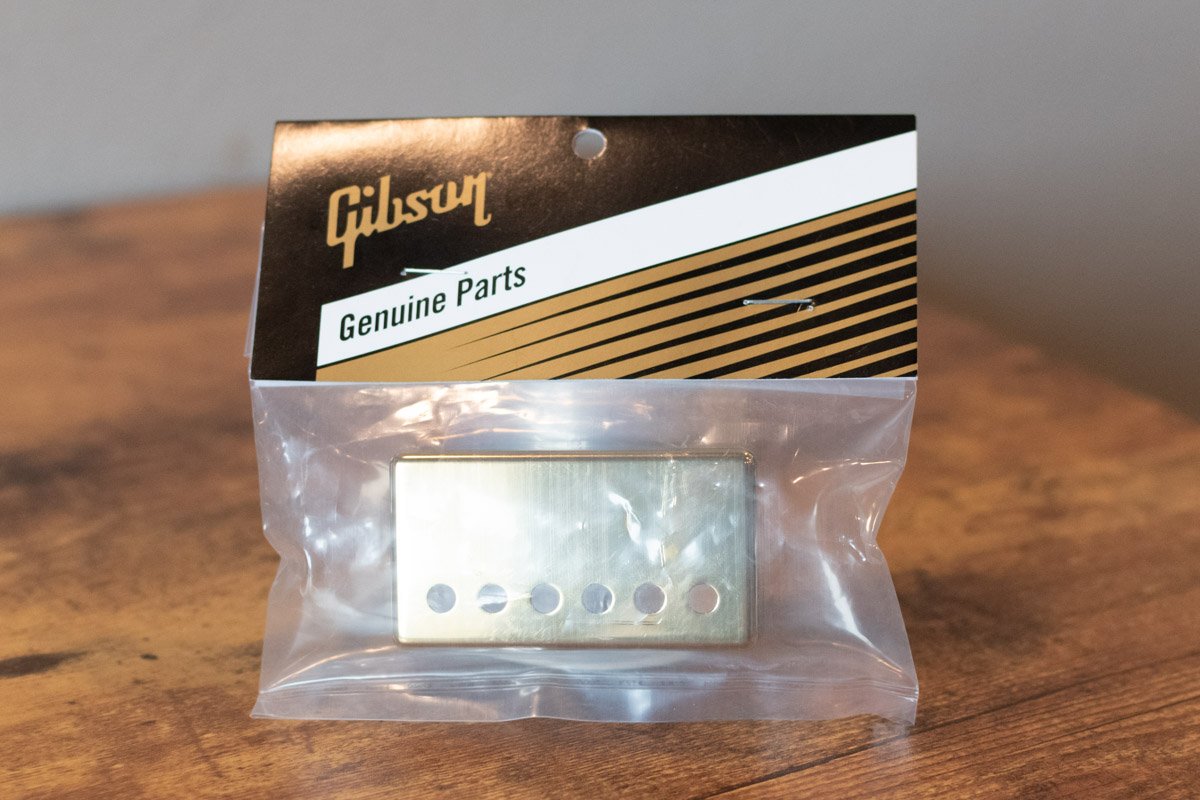 Gibson Neck Humbucker Cover Gold
